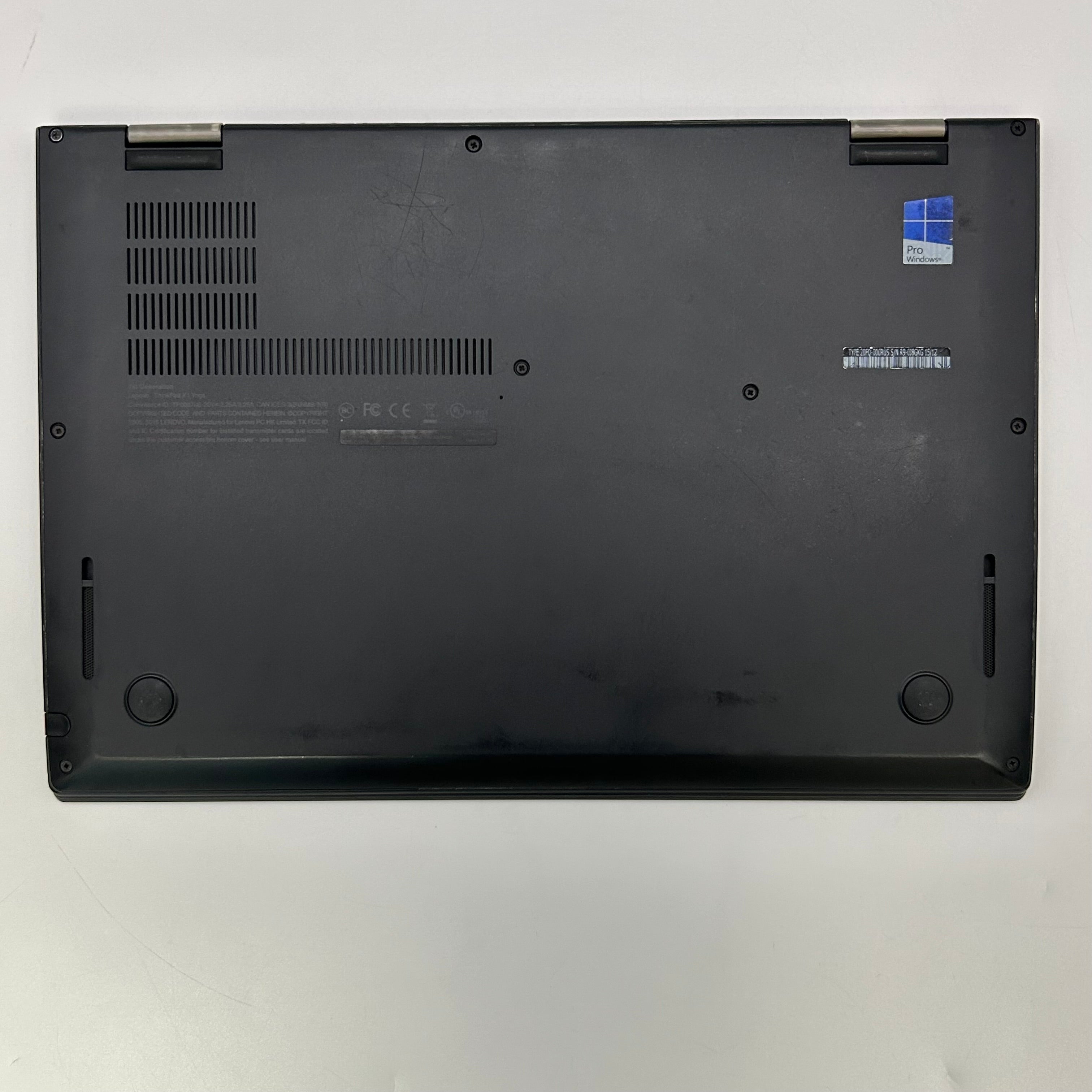 Lenovo ThinkPad X1 Yoga Gen 1 14-inch Core i5 6th Gen 8GB 256GB Black