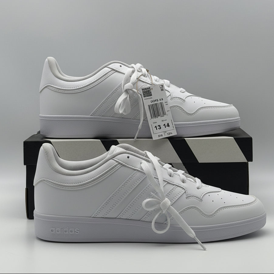 Adidas Hoops 4.0 JH6141 Sneakers US Men 13 White New Open Box