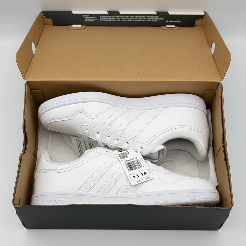 Adidas Hoops 4.0 JH6141 Sneakers US Men 13 White New Open Box