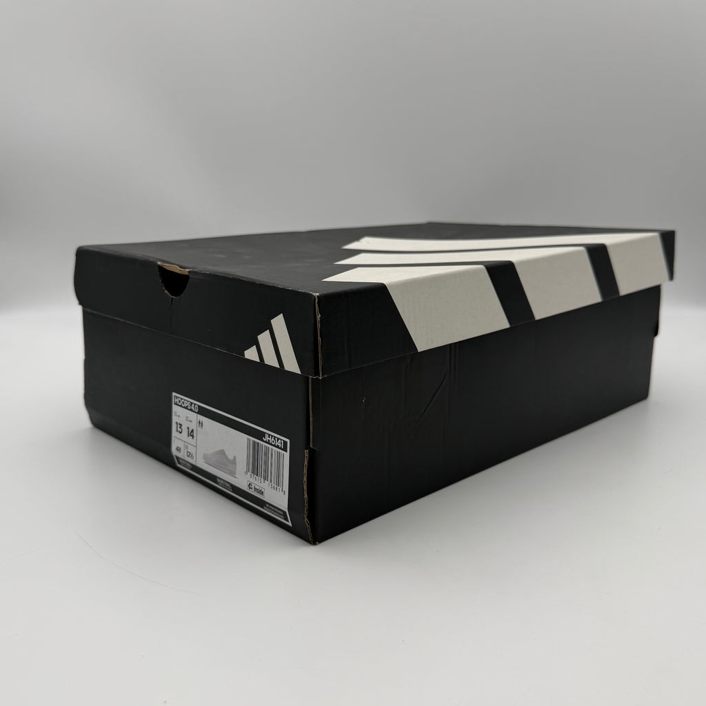 Adidas Hoops 4.0 JH6141 Sneakers US Men 13 White New Open Box