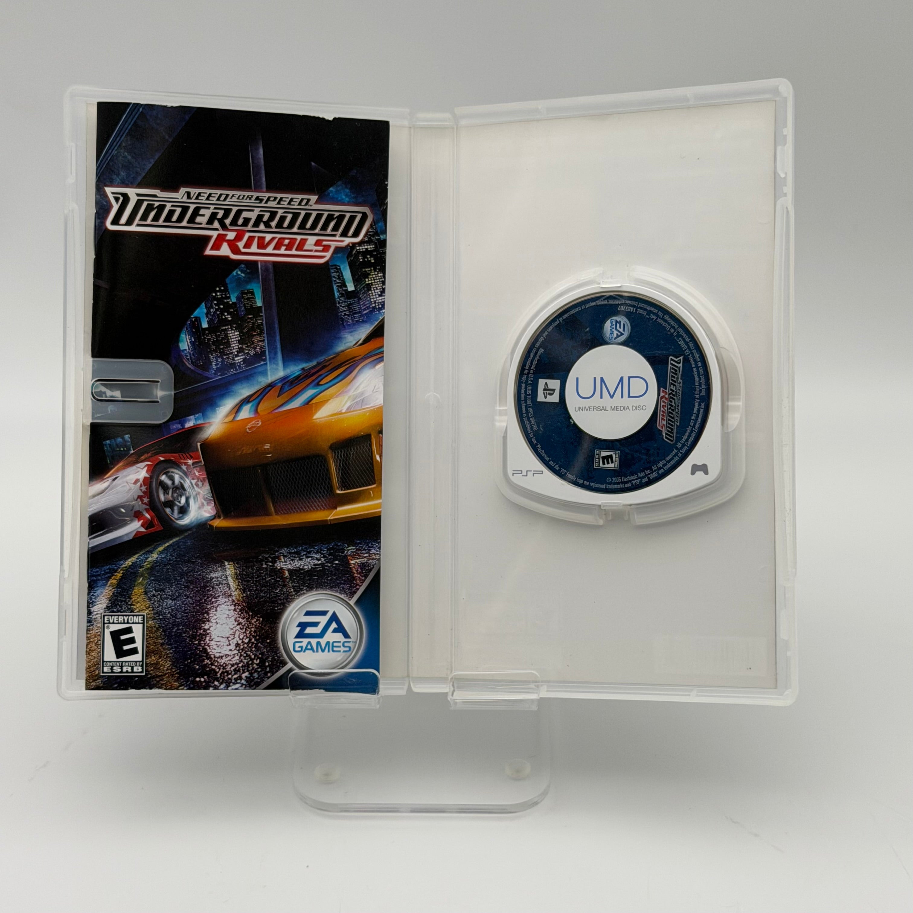 Sony Need For Speed Underground Rivals PSP UMD - Clear Case