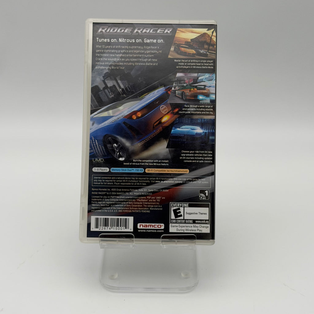 Ridge Racer (Sony PSP, 2005) - Complete In Box CIB With Manua
