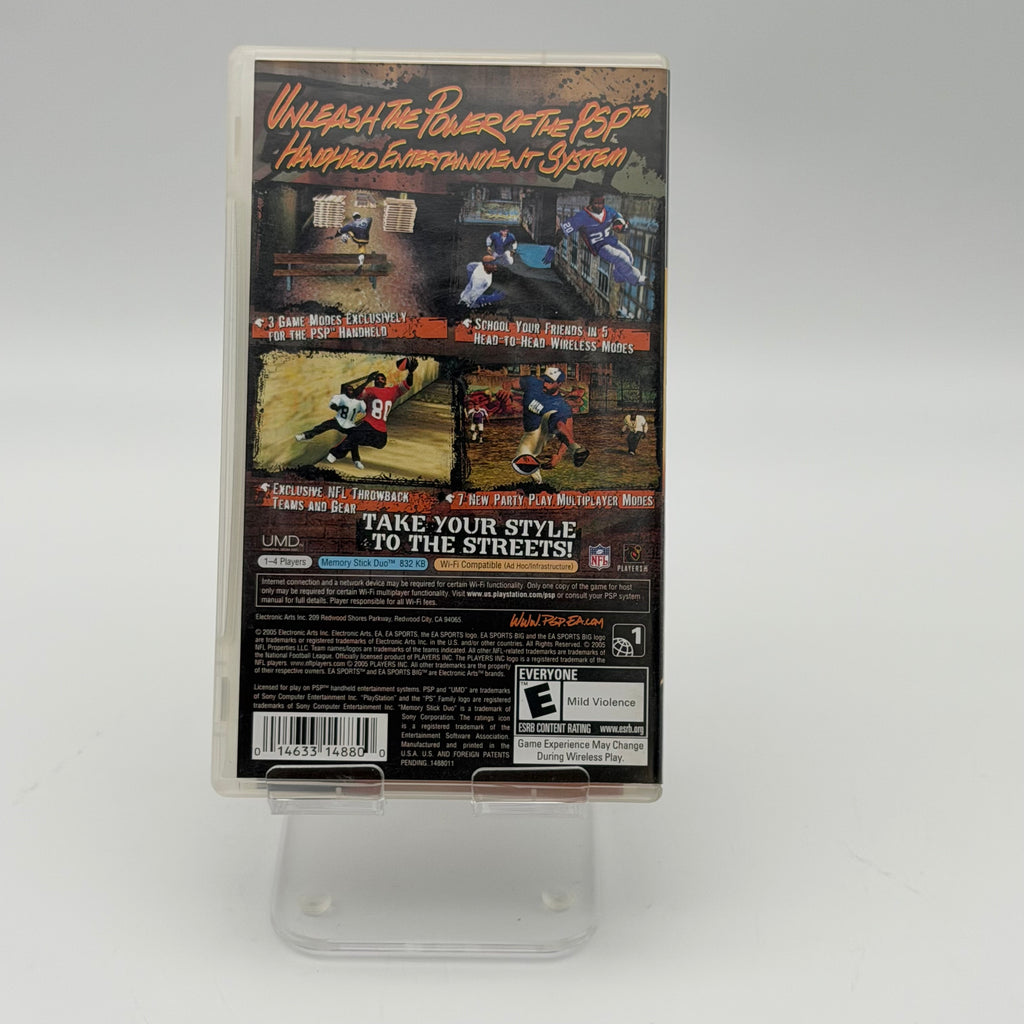 NFL Street 2 Unleashed Sony PSP UMD - Used B Case Manual