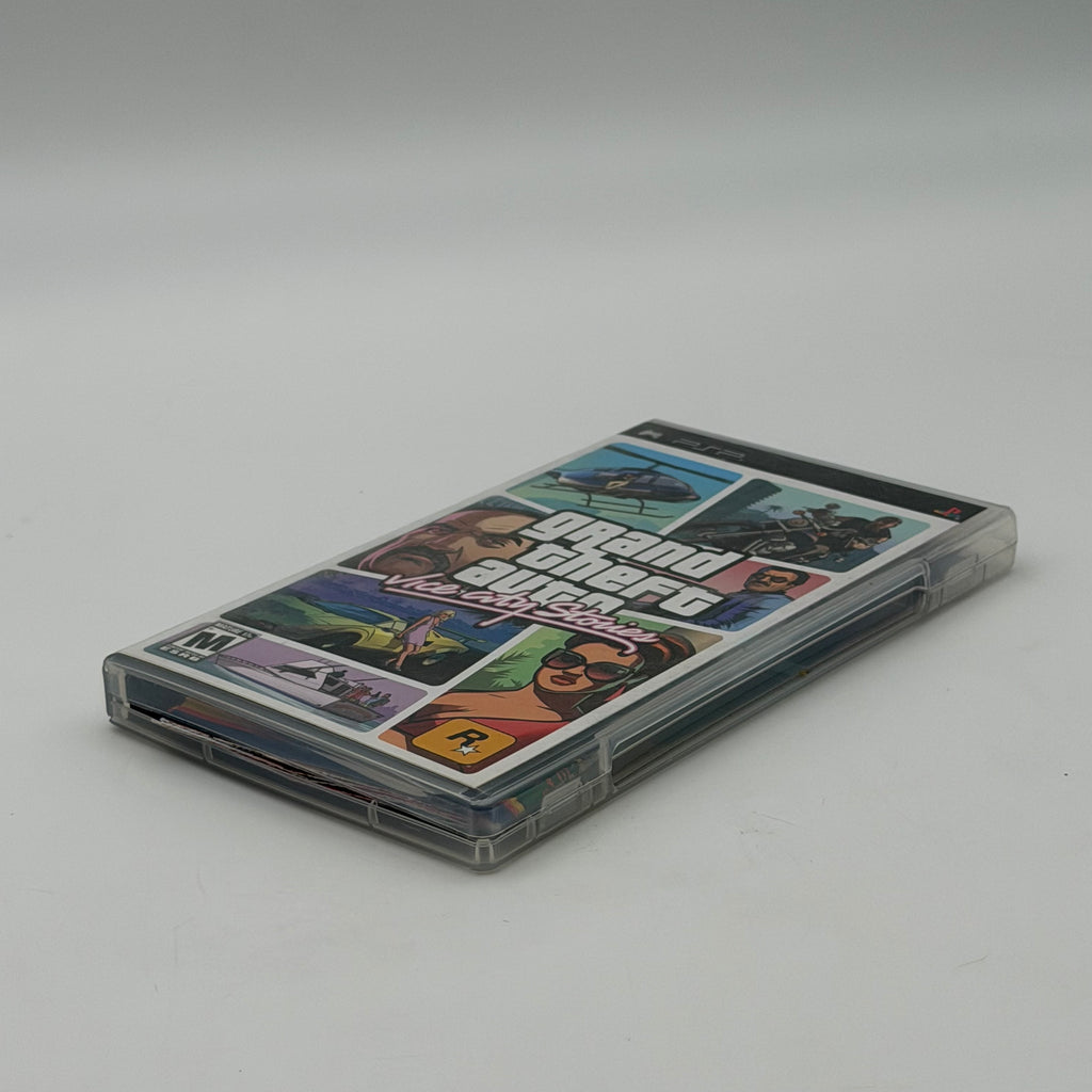 Sony Grand Theft Auto Vice City Stories UMD PSP Clear Case Manual Inserts