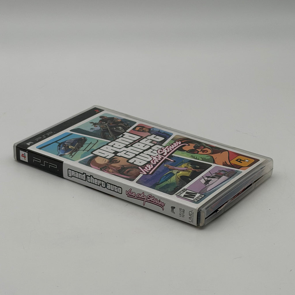 Sony Grand Theft Auto Vice City Stories UMD PSP Clear Case Manual Inserts