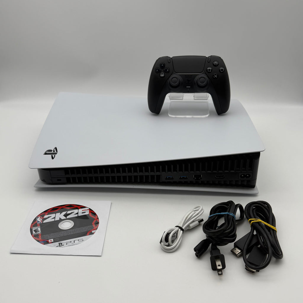 Sony PlayStation 5 Disc Edition CFI-1015A 825GB White Tested Working