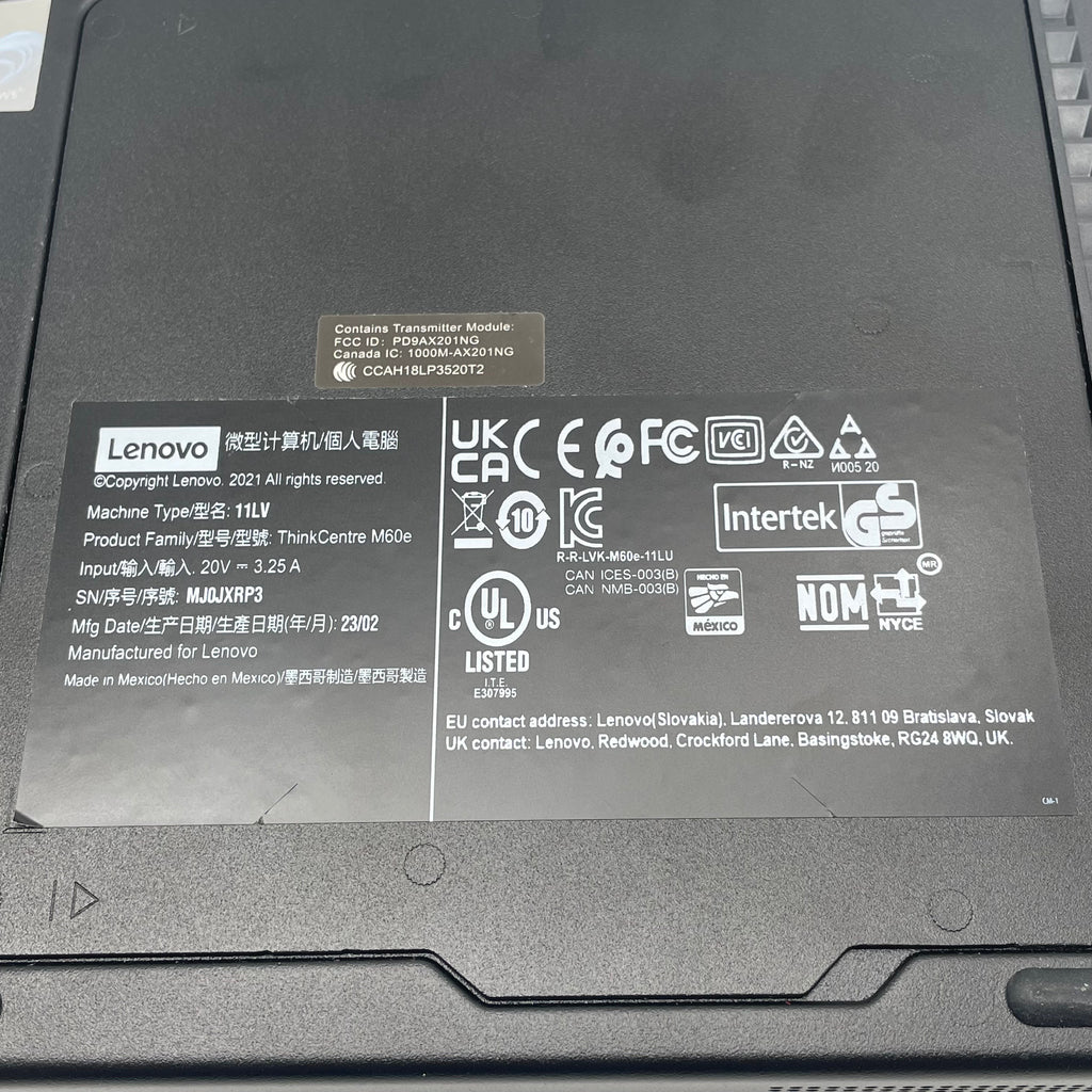 Lenovo ThinkCentre M60e Tiny PC i5-1035G1, 8GB, 256GB, W11