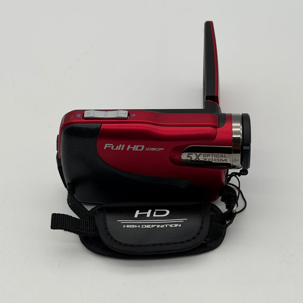 Vivitar DVP-945HD Digital Camcorder Red 2.7" LCD HD Video Camera Tested