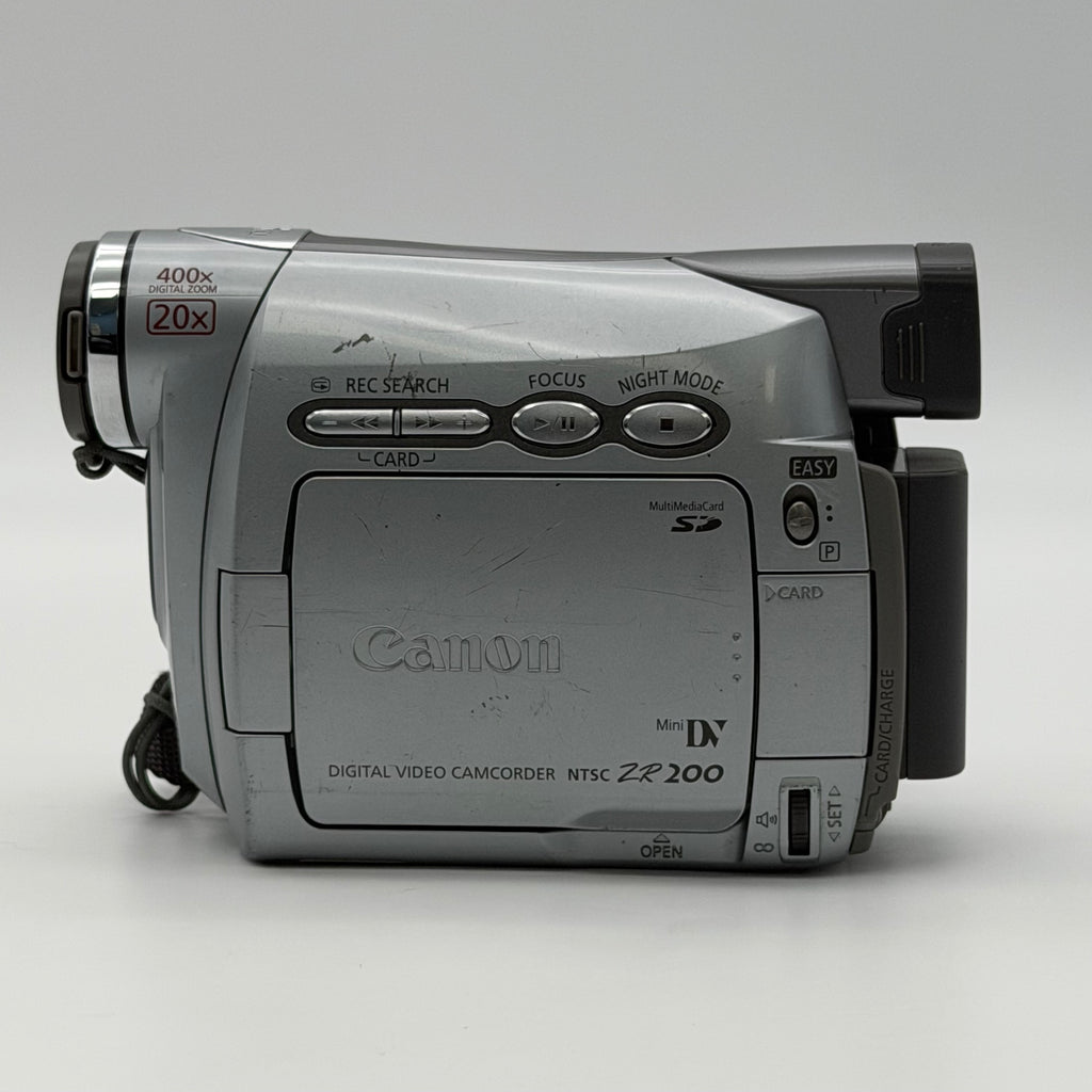 CANON ZR 200 Digital Video Camcorder Mini DV  - FOR PARTS/REPAIR