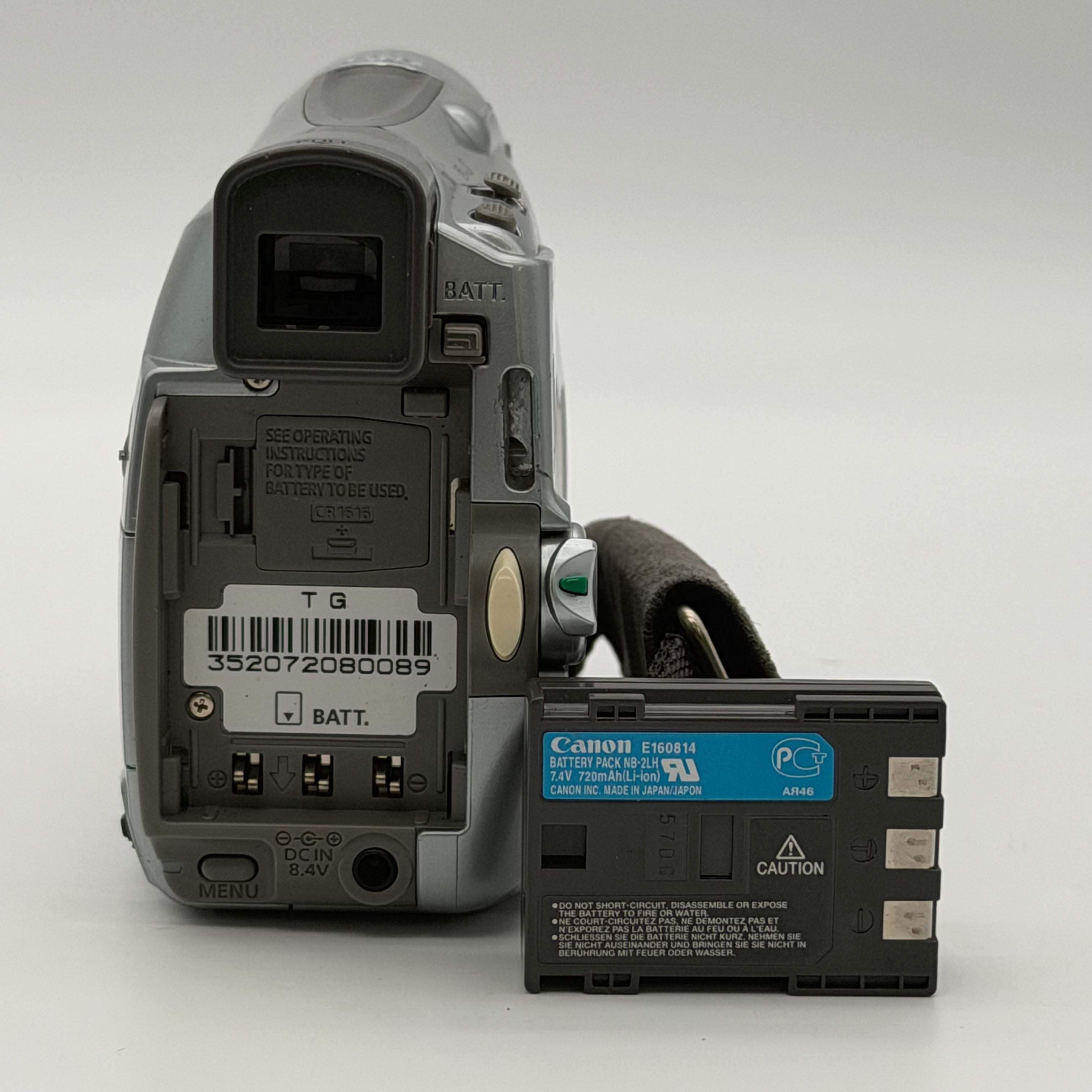 CANON ZR 200 Digital Video Camcorder Mini DV  - FOR PARTS/REPAIR