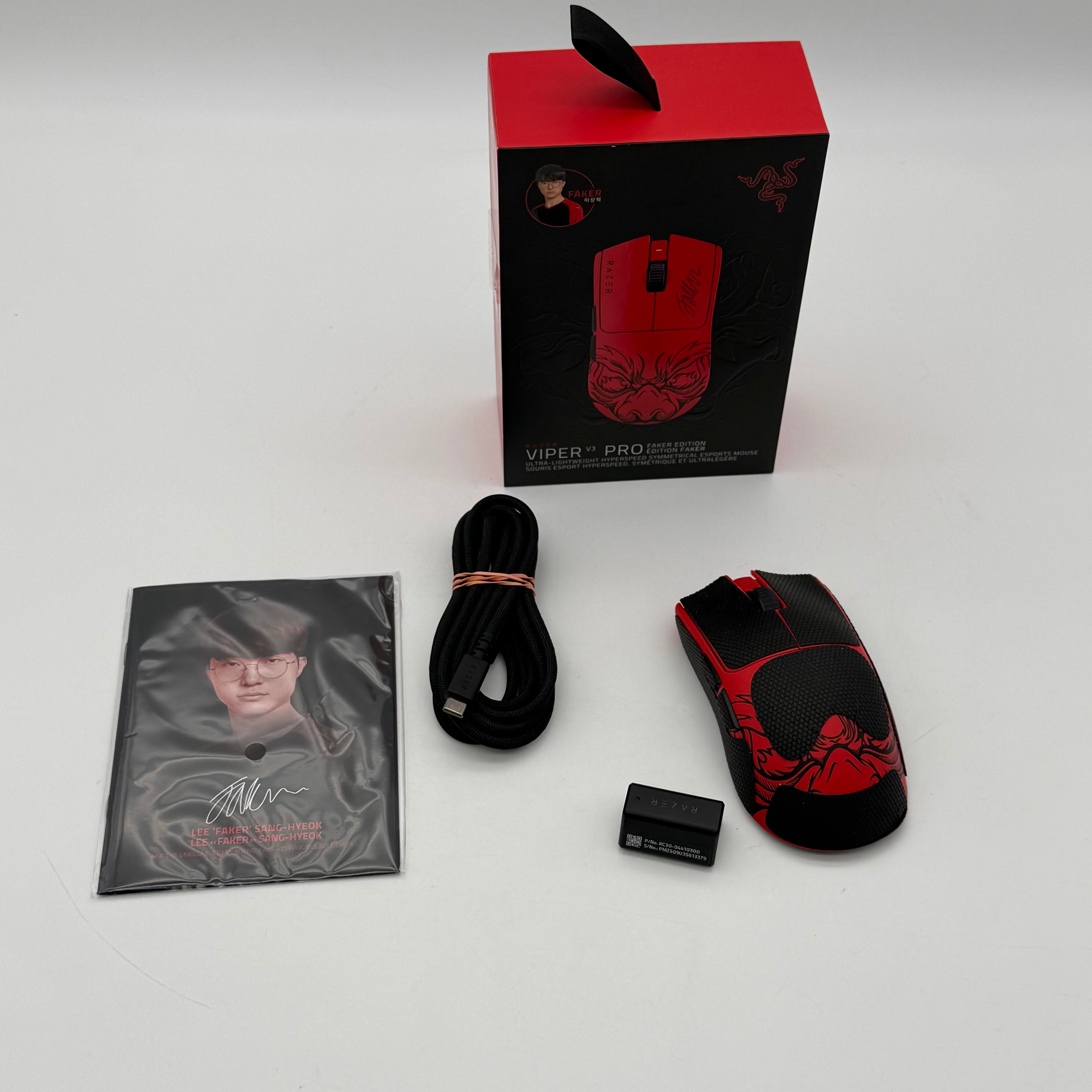 Razer VIPER V3 PRO RZ01-0512 Wireless Gaming Mouse Faker Edition - Open Box