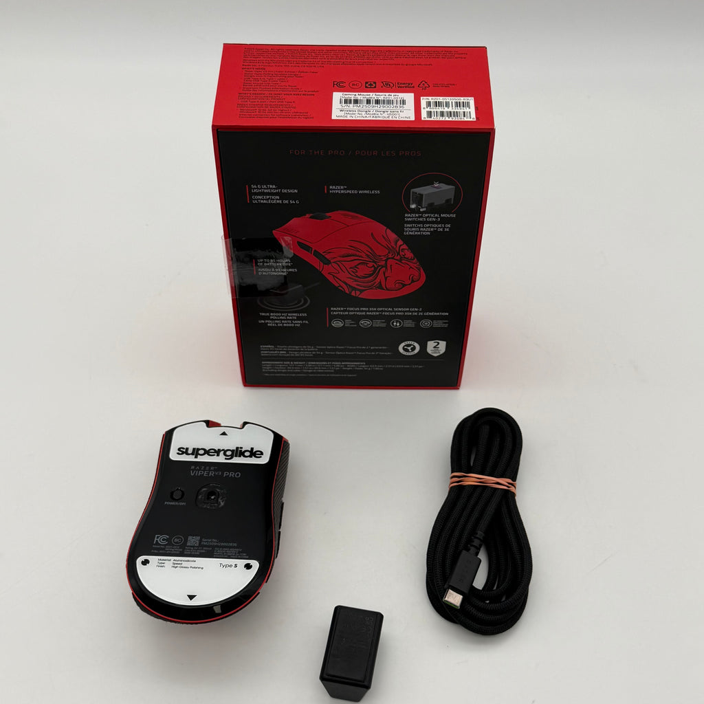 Razer VIPER V3 PRO RZ01-0512 Wireless Gaming Mouse Faker Edition - Open Box