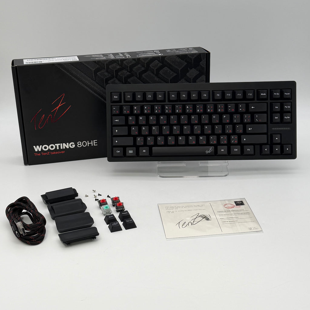 Wooting 80HE Tenz Takeover Edition New Open Box