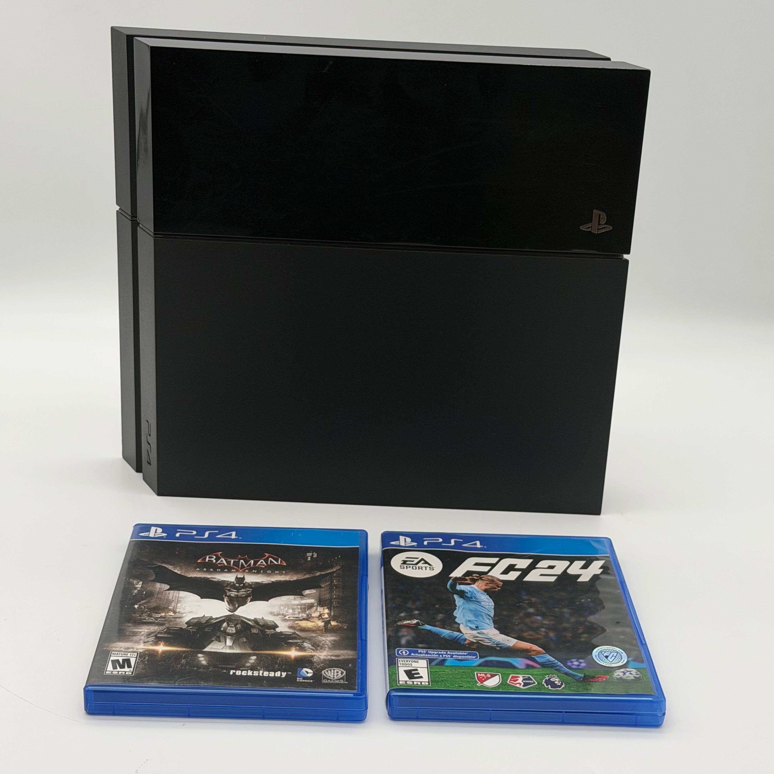Sony PlayStation 4 500GB Gaming Console - Black Model CUH-1115A + 2 Games
