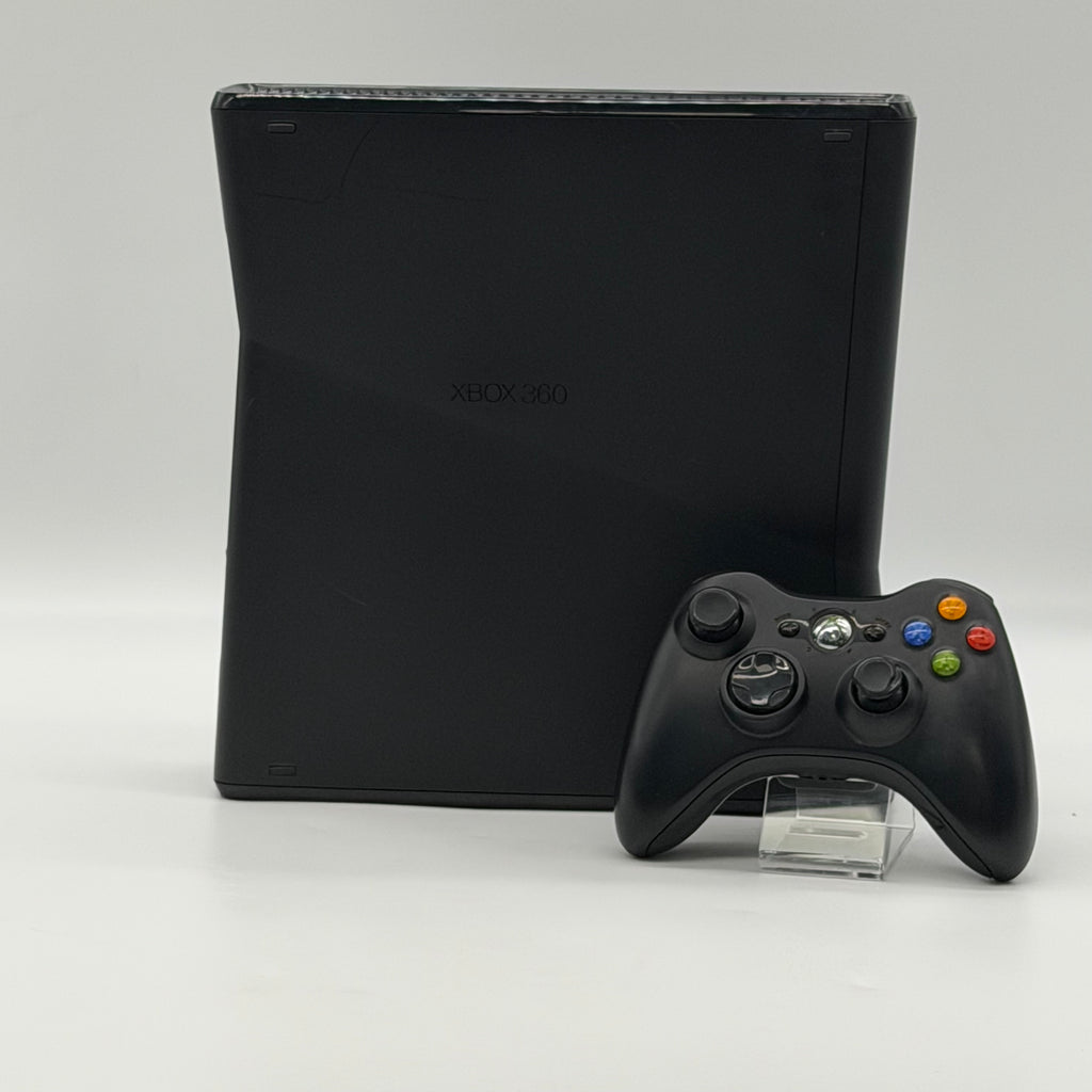 Microsoft Xbox 360 S (1439) 2010 Black 4GB + Kinect Sensor + 4 Games