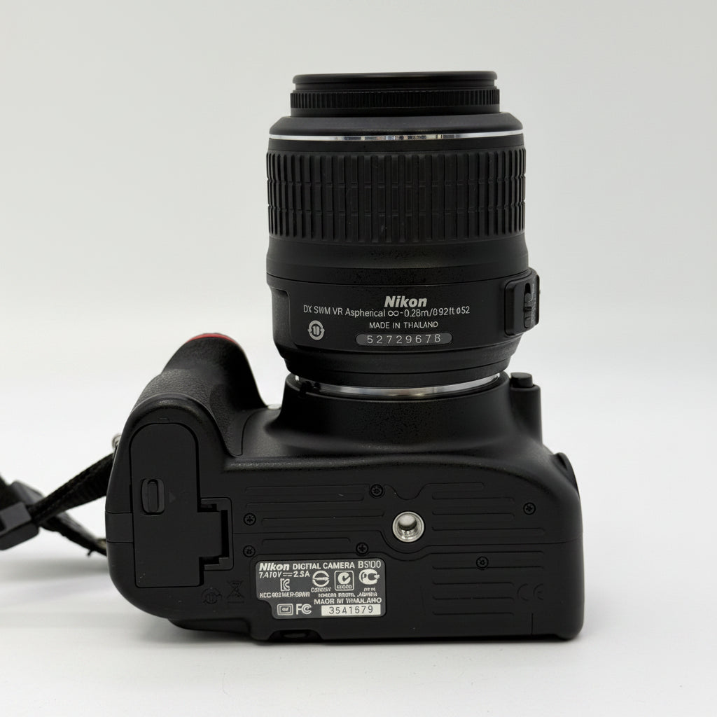 Nikon D5100 16.2MP Digital SLR Camera w/ AF-S VR 18-55mm and Bag