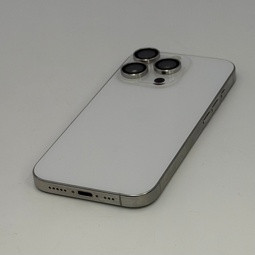 Apple iPhone 16 Pro 128GB White Titanium Unlocked 89%BH