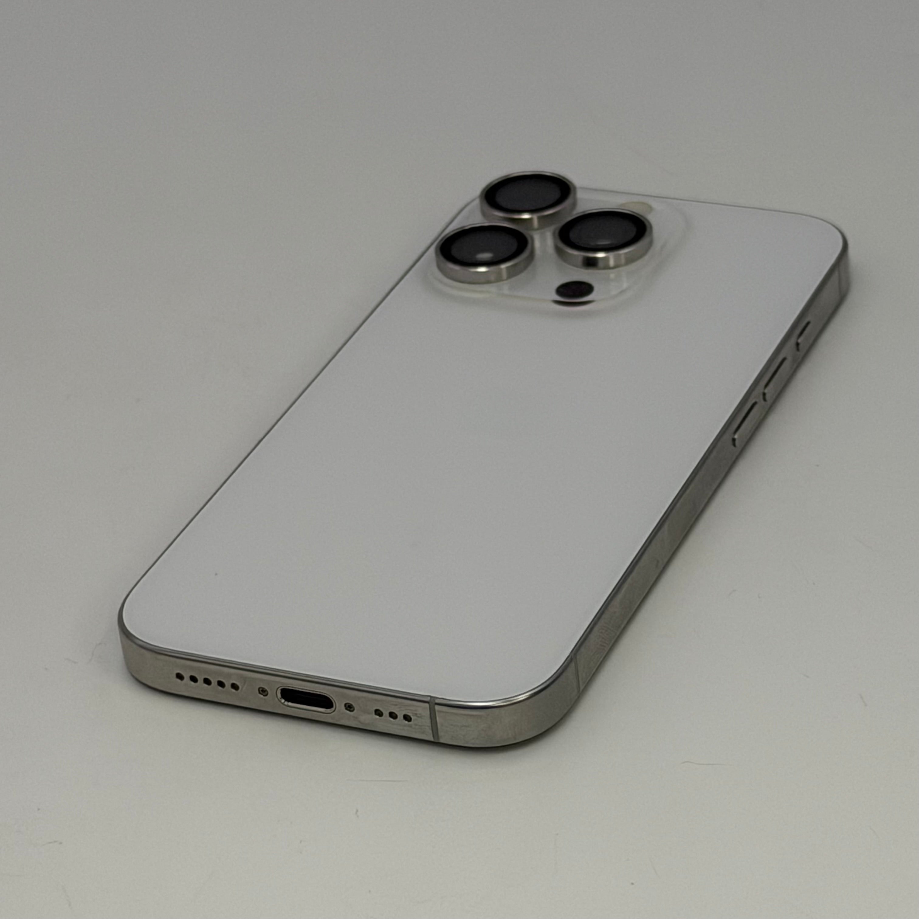 Apple iPhone 16 Pro 128GB White Titanium Unlocked 89%BH