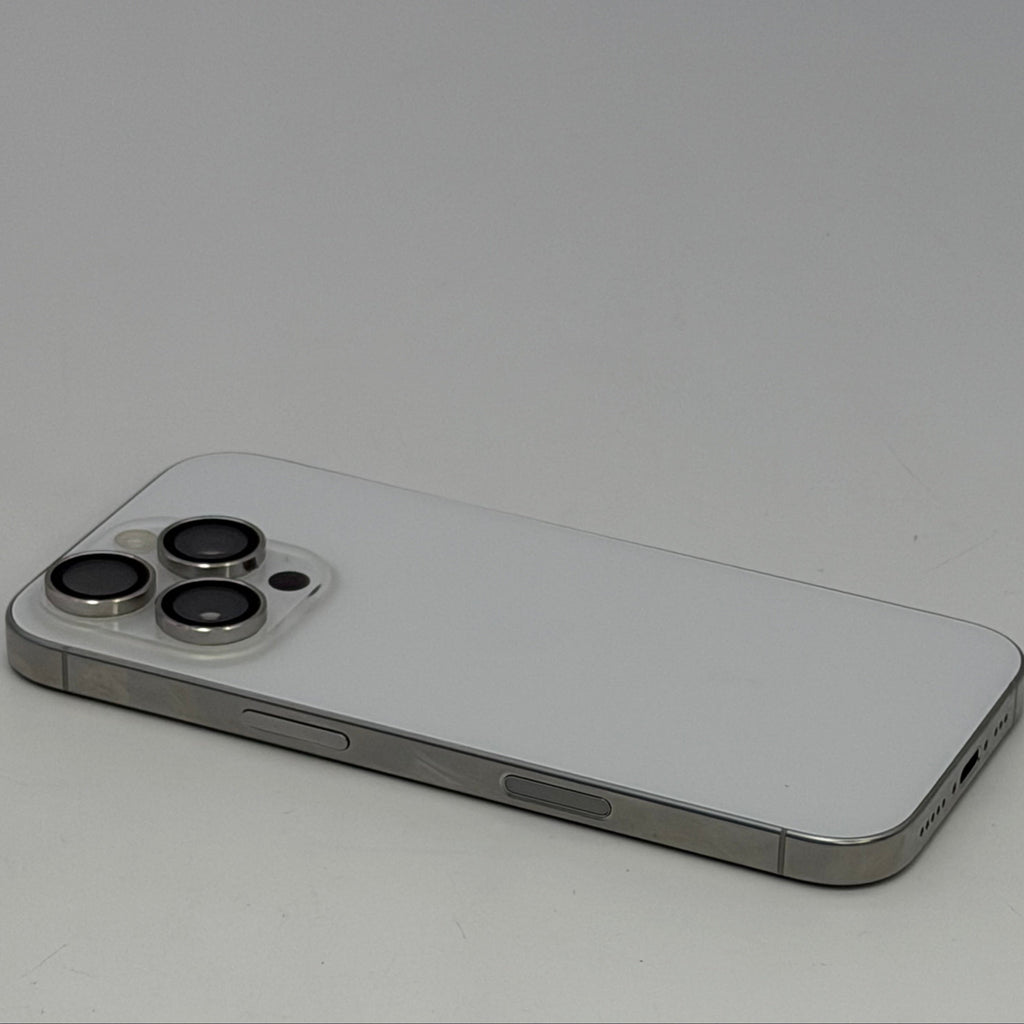 Apple iPhone 16 Pro 128GB White Titanium Unlocked 89%BH