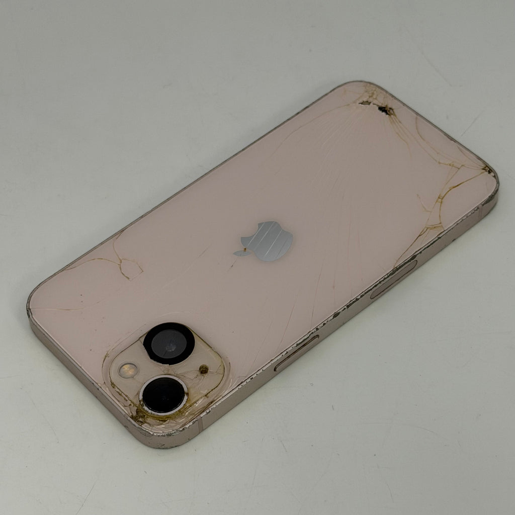 Apple iPhone 13 256GB Pink MLAR3LL/A Unlocked Cracked Back/Front