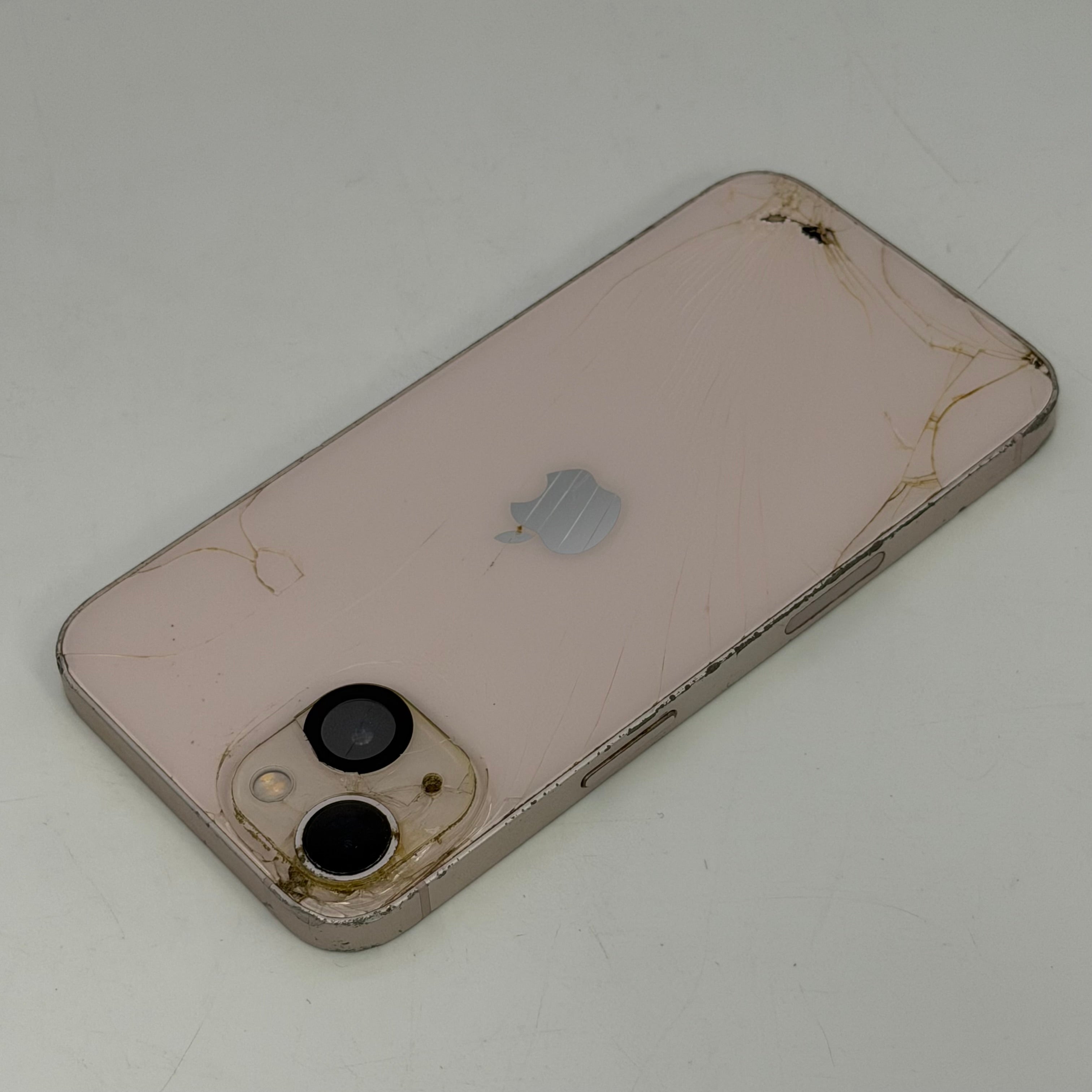 Apple iPhone 13 256GB Pink MLAR3LL/A Unlocked Cracked Back/Front