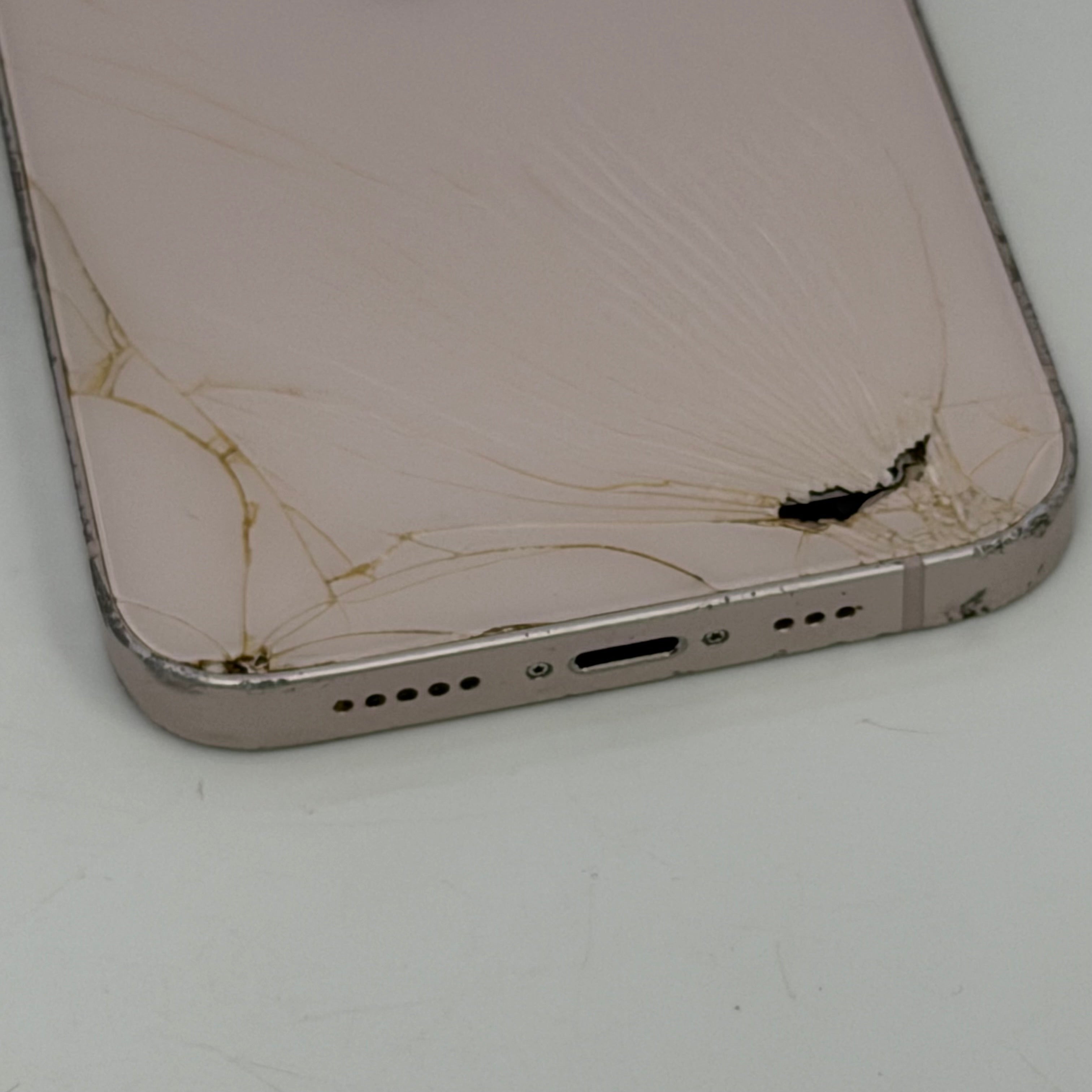 Apple iPhone 13 256GB Pink MLAR3LL/A Unlocked Cracked Back/Front