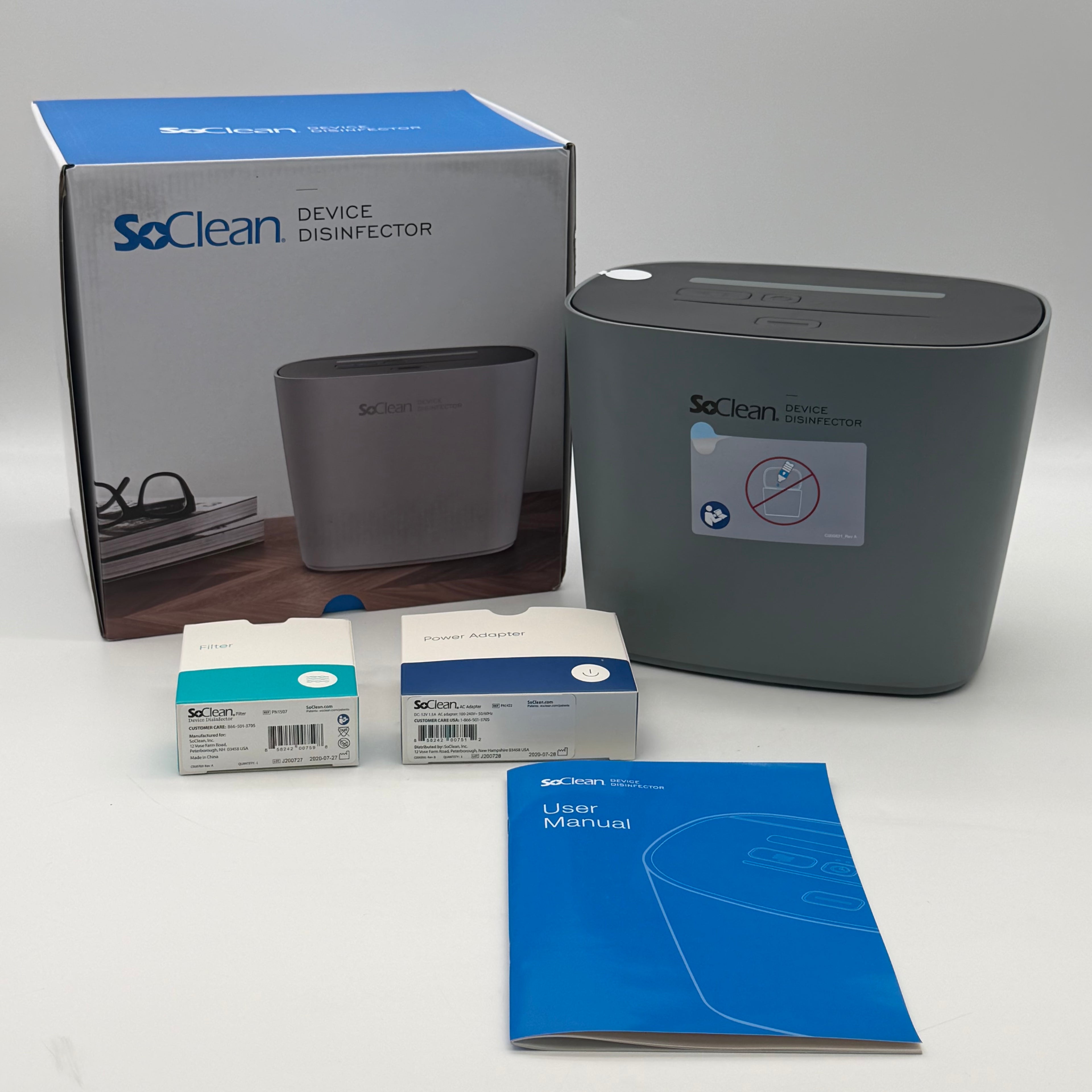 NEW SoClean O3 Smart Home Cleaning System SC1500 Device Disinfector Smartphones