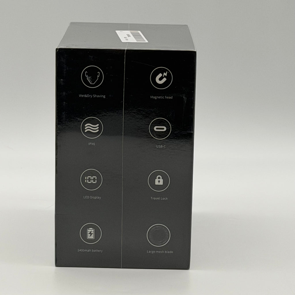 U8 Electric Shaver 7D Rotary Head Wet Dry USB-C Rechargeable LED Display IPX6 New in Box