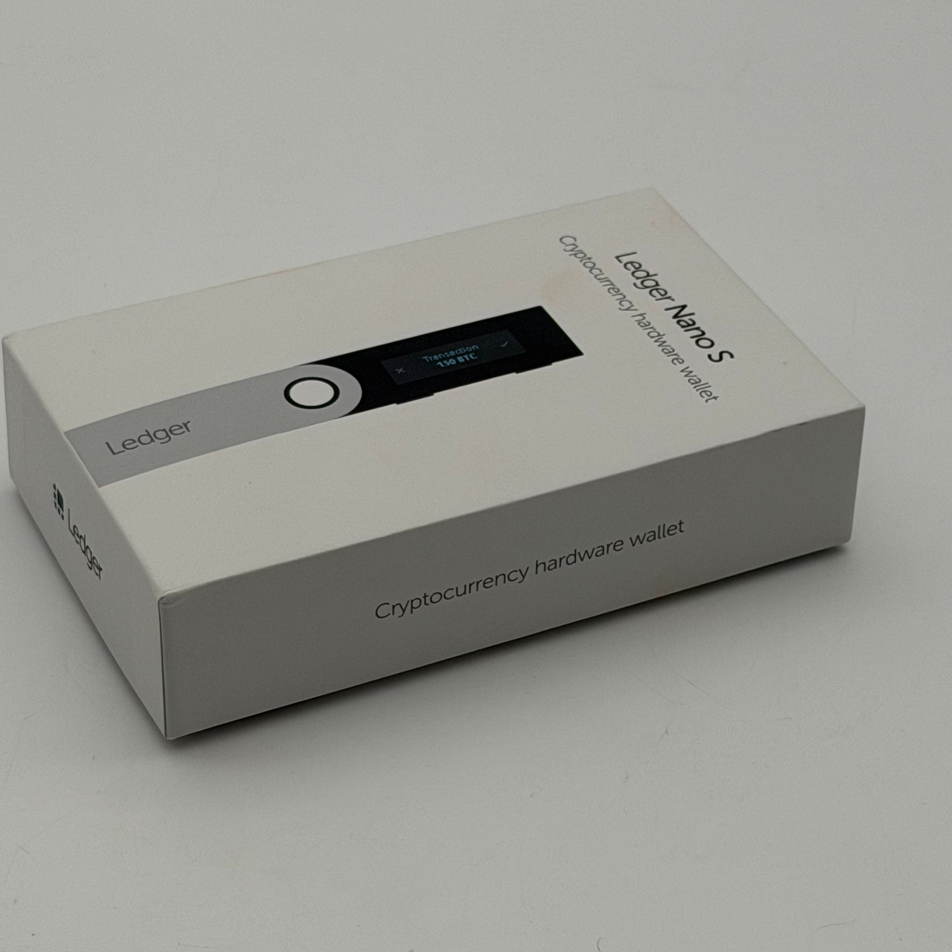 Ledger Nano S Cryptocurrency Hardware Wallet New Open Box