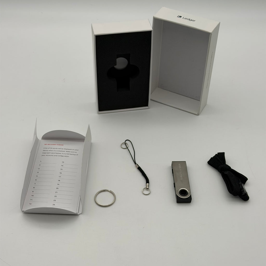 Ledger Nano S Cryptocurrency Hardware Wallet New Open Box
