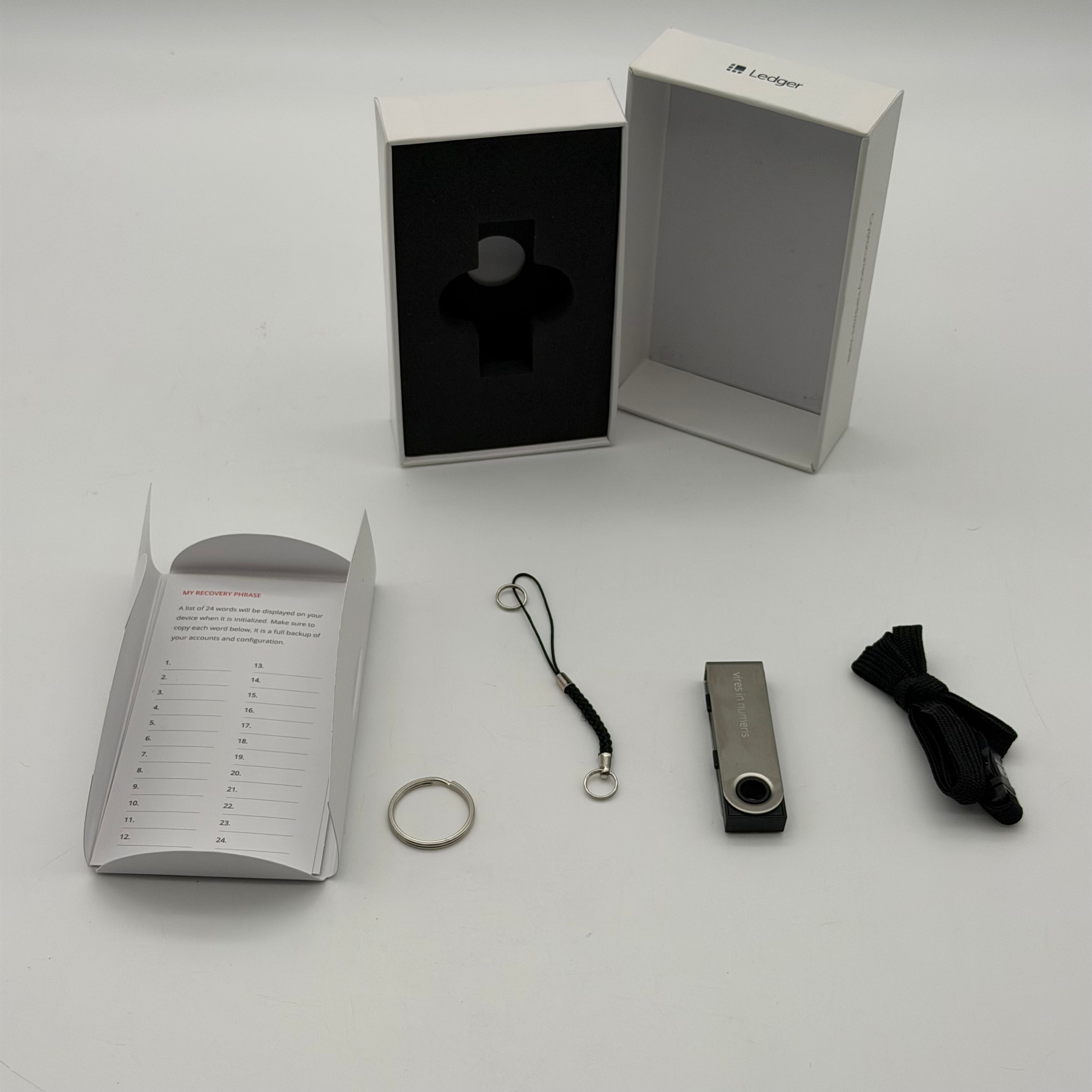 Ledger Nano S Cryptocurrency Hardware Wallet New Open Box