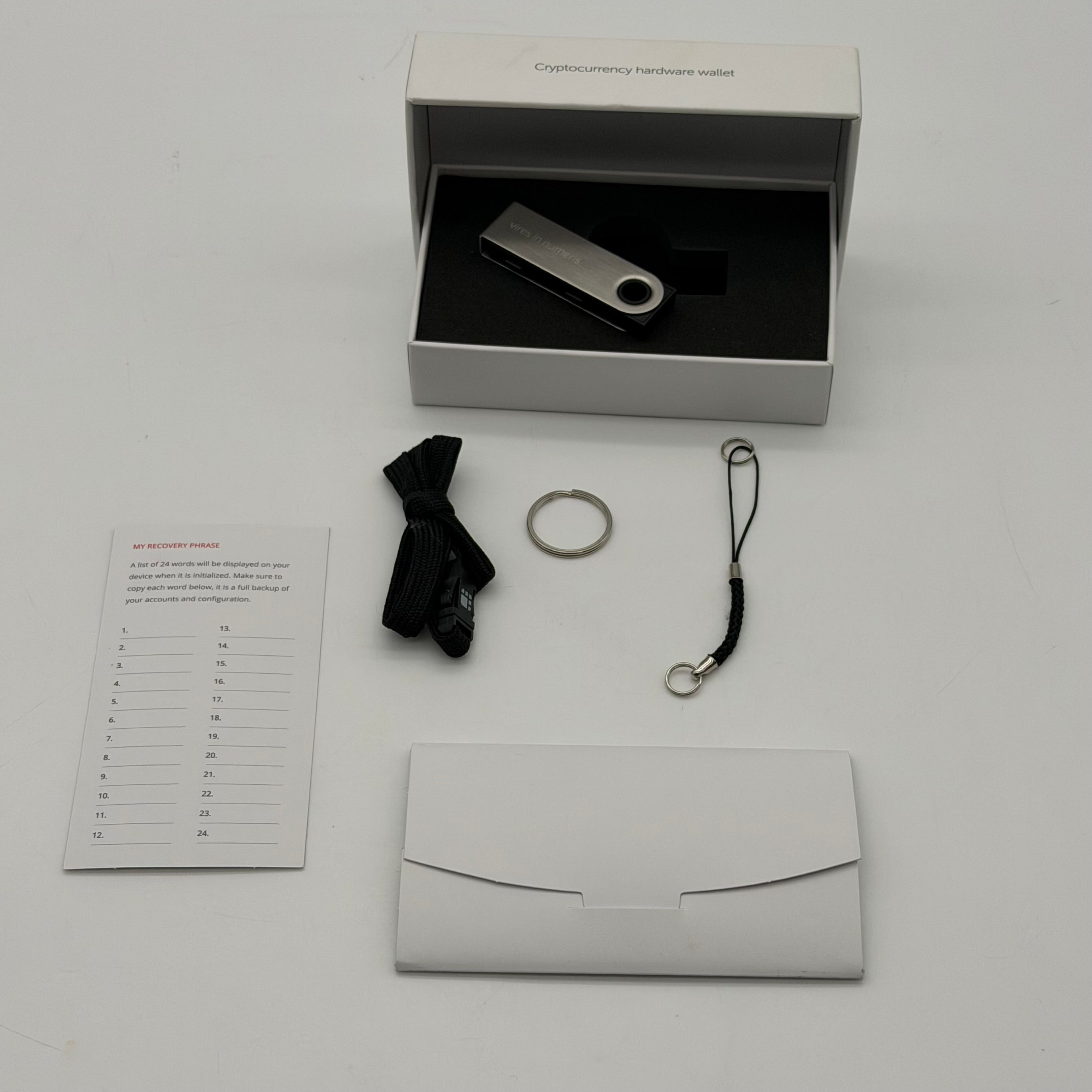 Ledger Nano S Cryptocurrency Hardware Wallet New Open Box