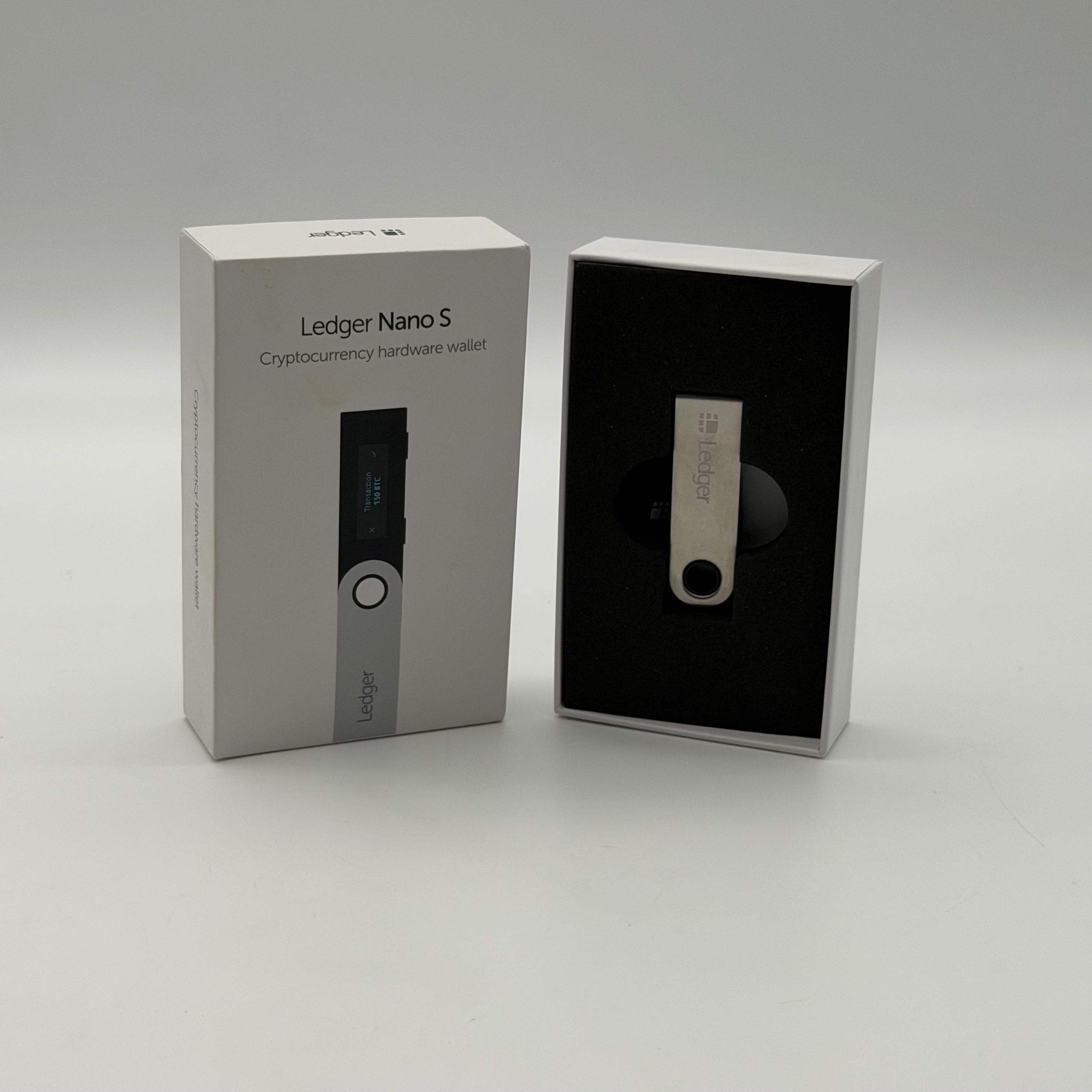 Ledger Nano S Cryptocurrency Hardware Wallet New Open Box