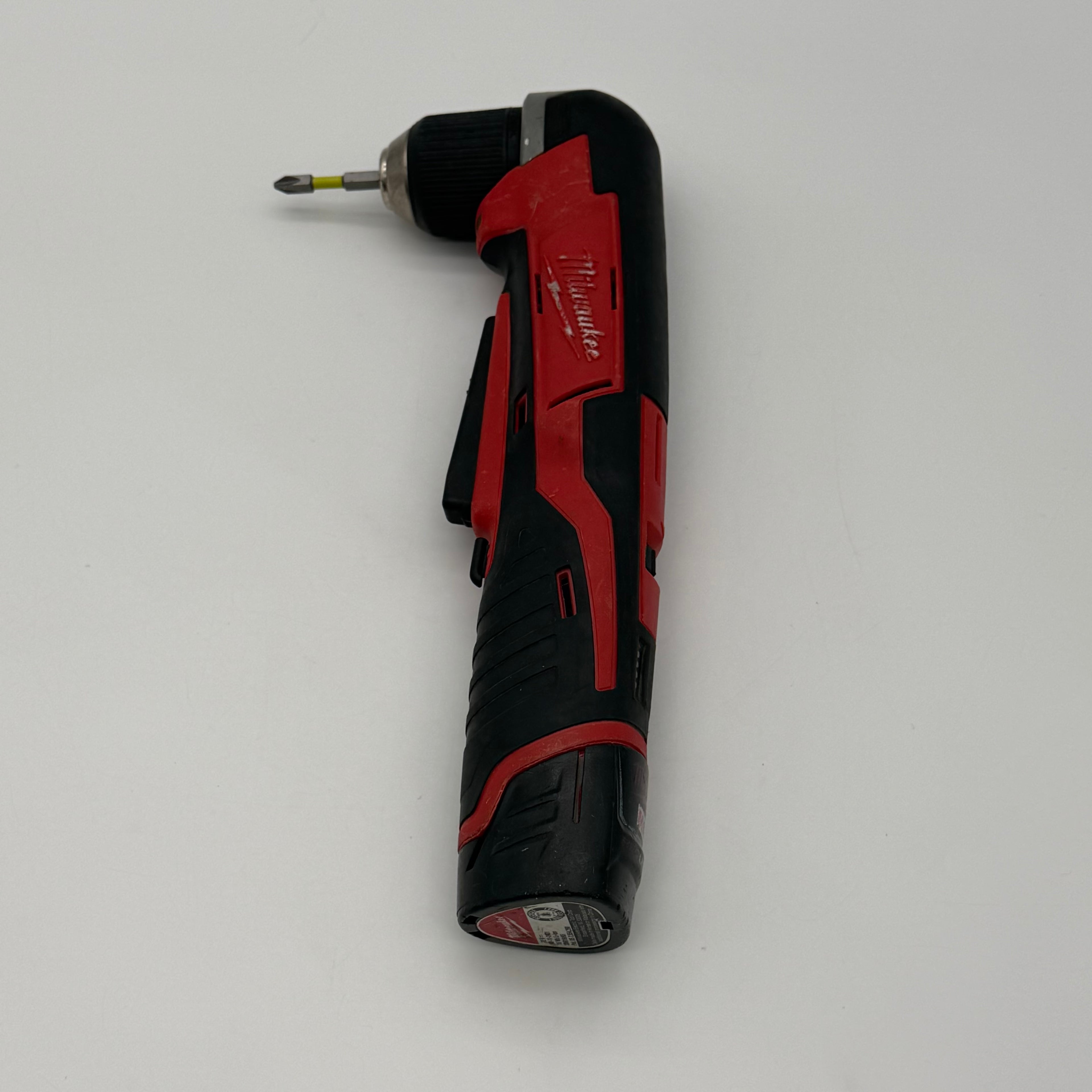 Milwaukee 2415-20 M12 12V 3/8-Inch Cordless Right Angle Drill with M12 Charger and Drill Bit  TESTED