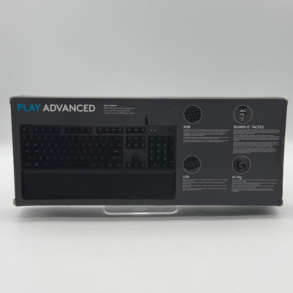 Logitech G513 Carbon Tactile RGB Mechanical Gaming Keyboard