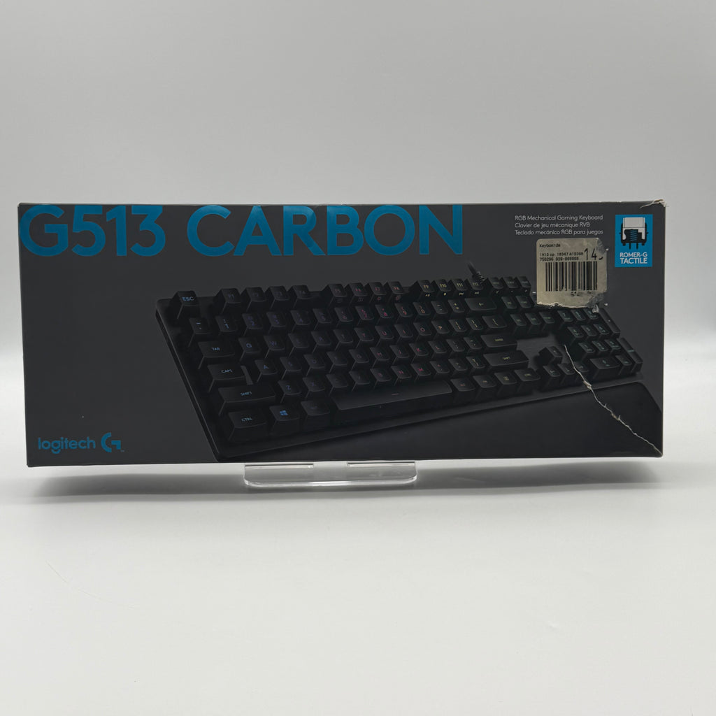 Logitech G513 Carbon Tactile RGB Mechanical Gaming Keyboard
