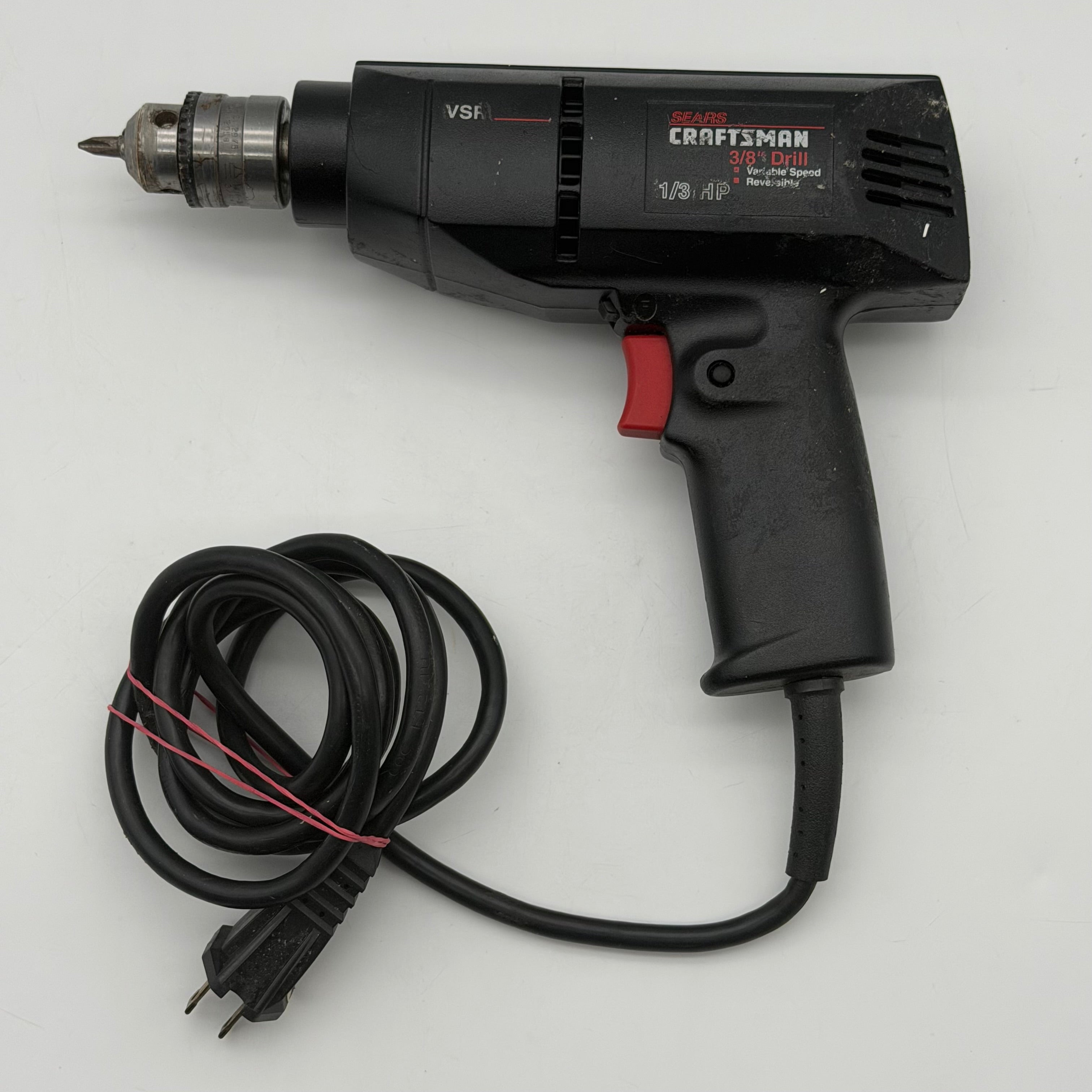 Craftsman 315.101420 1/3 HP Variable Speed 3/8 Inch Corded Drill- TESTED