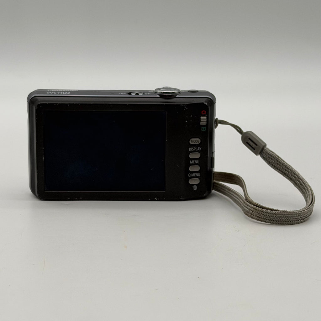 Panasonic Lumix DMC-FH24 16MP Digital Camera 8x Optical Zoom UNTESTED