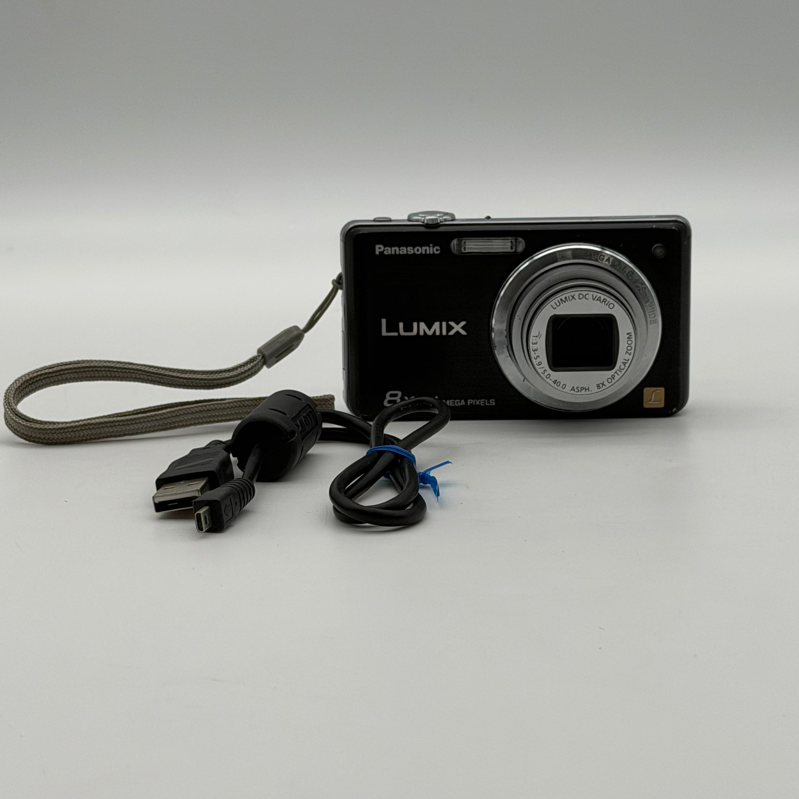 Panasonic Lumix DMC-FH24 16MP Digital Camera 8x Optical Zoom UNTESTED