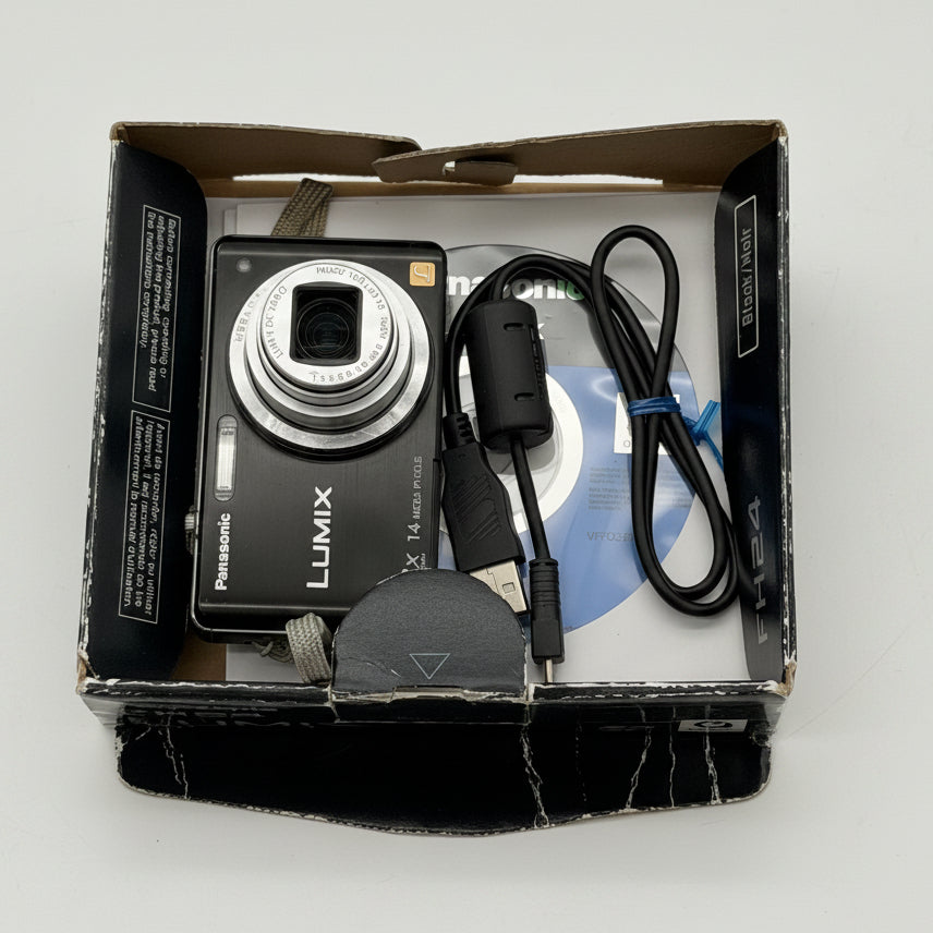 Panasonic Lumix DMC-FH24 16MP Digital Camera 8x Optical Zoom UNTESTED