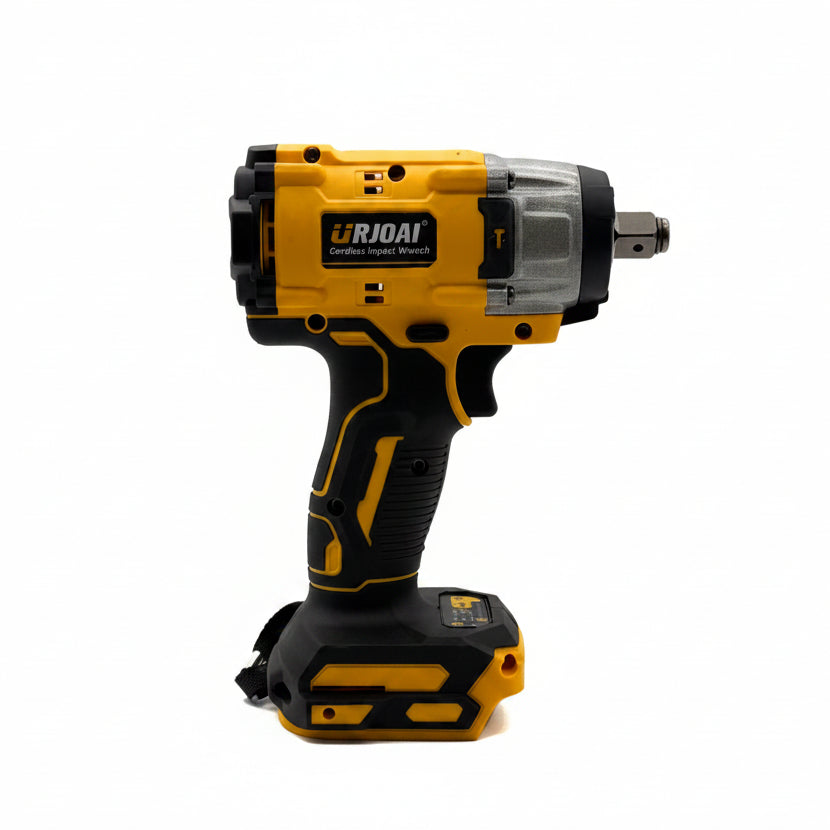 Urjoai 21V Brushless Cordless Impact Wrench, 1 Battery, Charger, Case