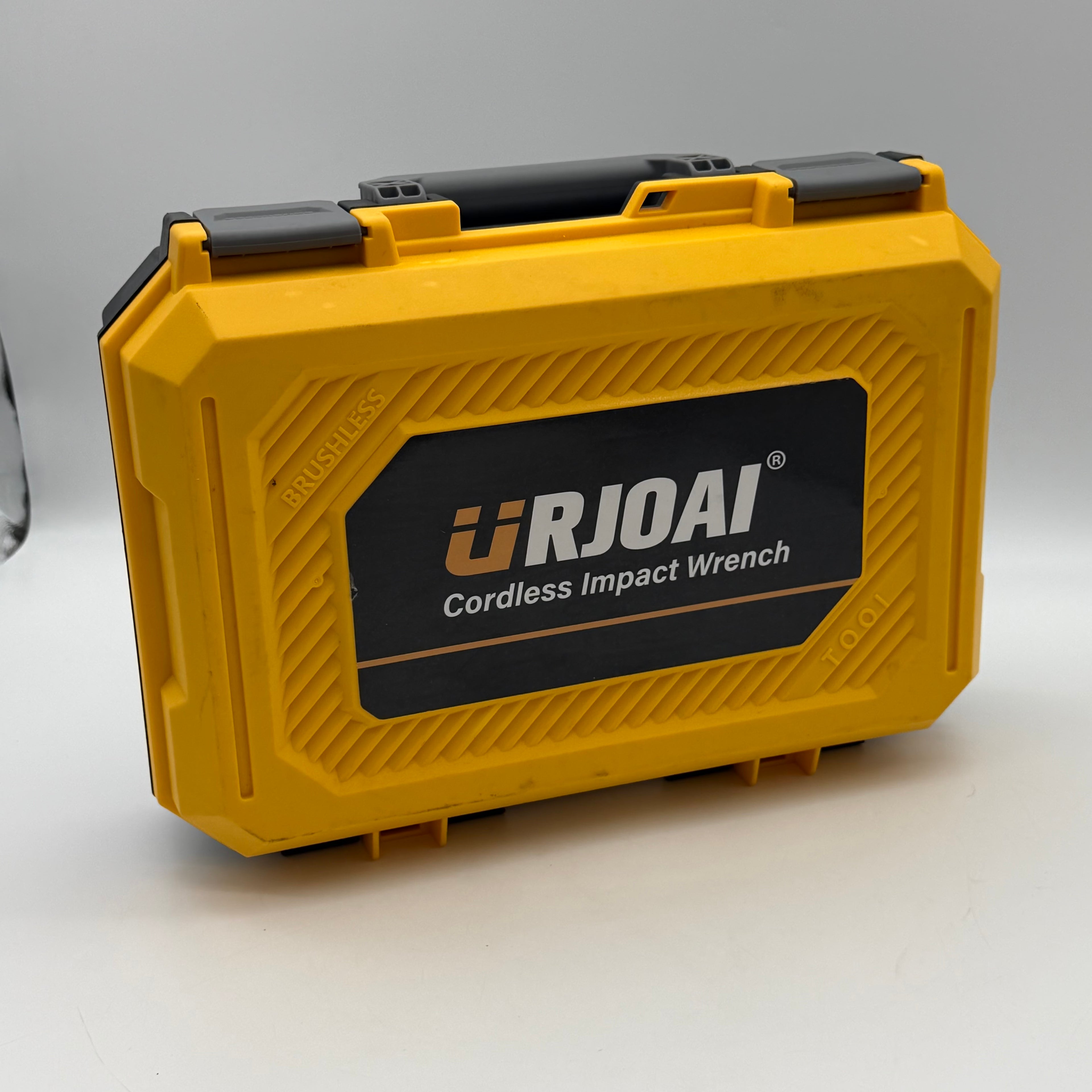 Urjoai 21V Brushless Cordless Impact Wrench, 1 Battery, Charger, Case