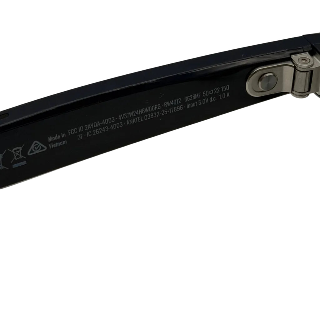 Ray-Ban Meta Wayfarer RW4012 Smart Glasses Jeans Blue Clear Lens