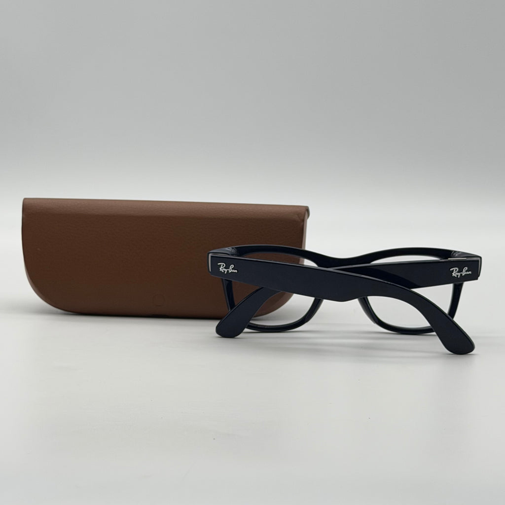 Ray-Ban Meta Wayfarer RW4012 Smart Glasses Jeans Blue Clear Lens