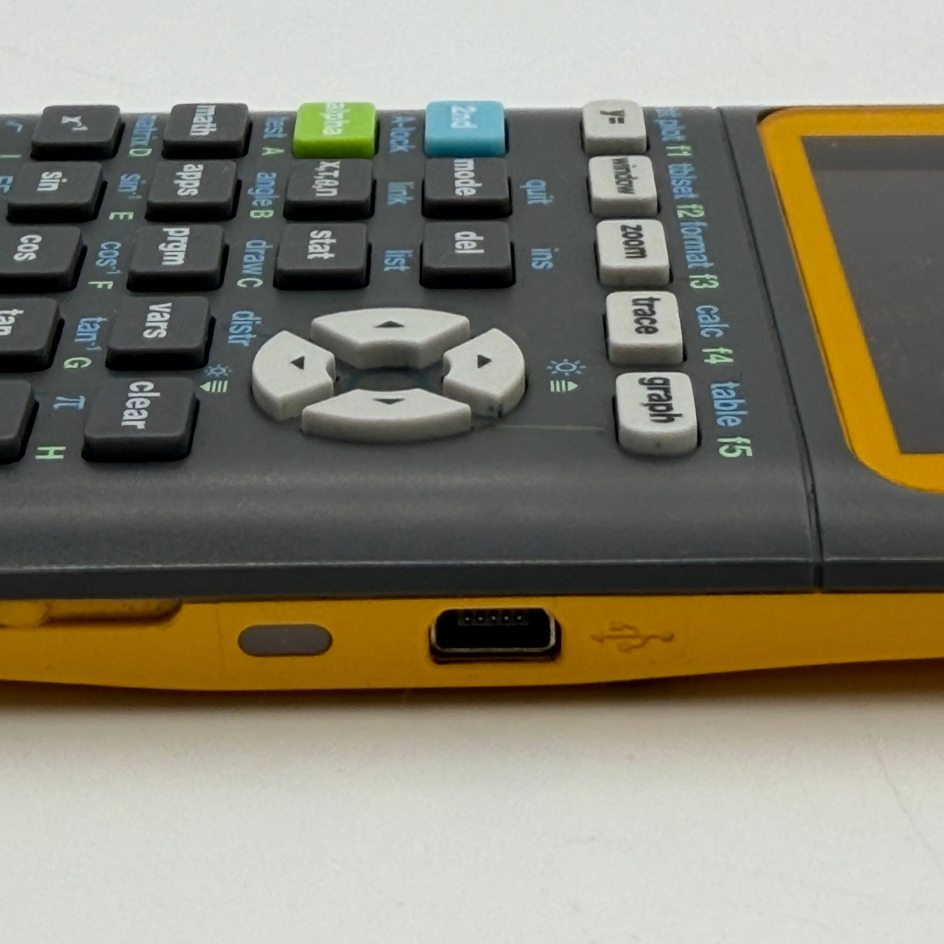 Texas Instruments TI-84 Plus CE Yellow School Graphing Calculator