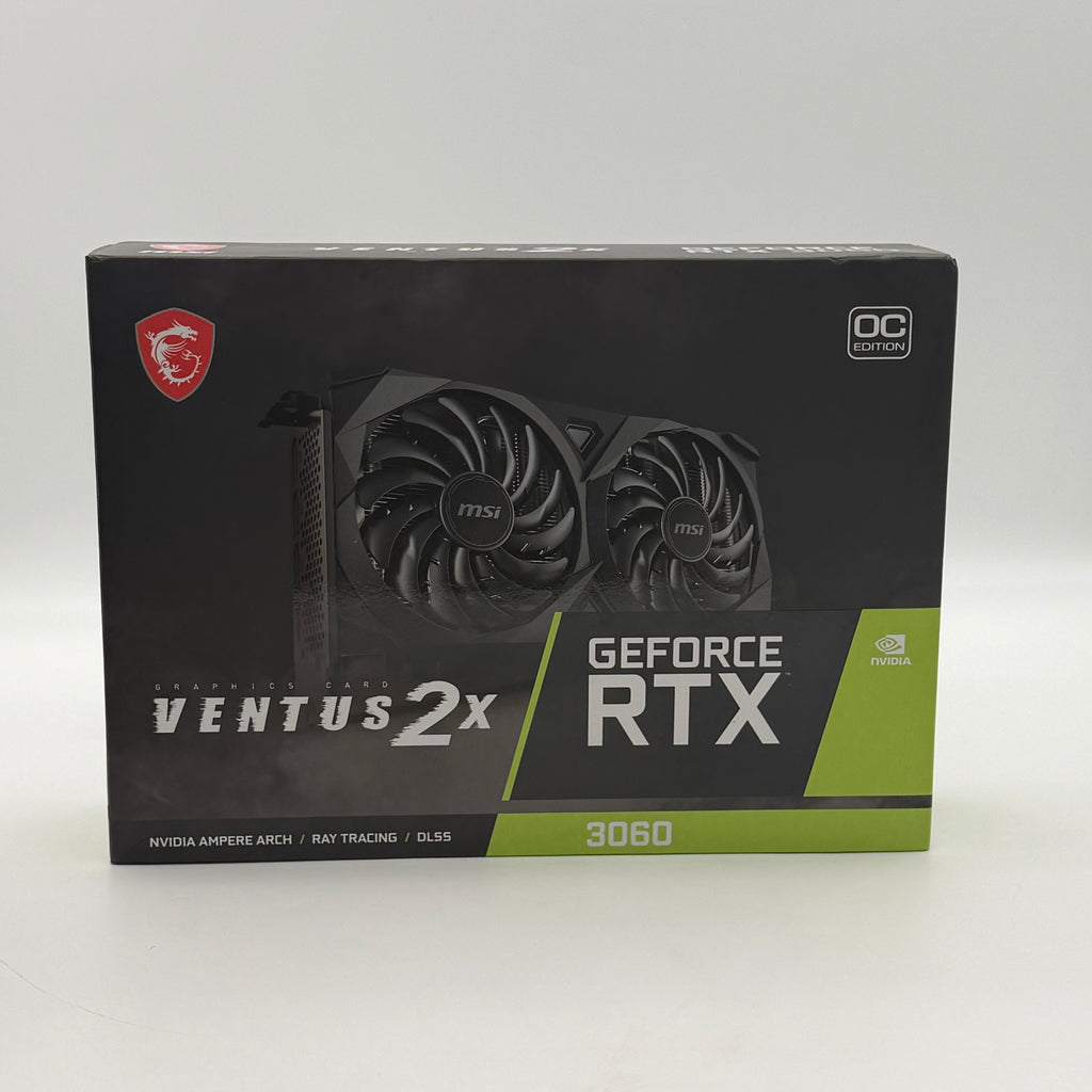 MSI NVIDIA GeForce RTX 3060 Ventus 2x 12GB OC Edition GDDR6 Graphic Card