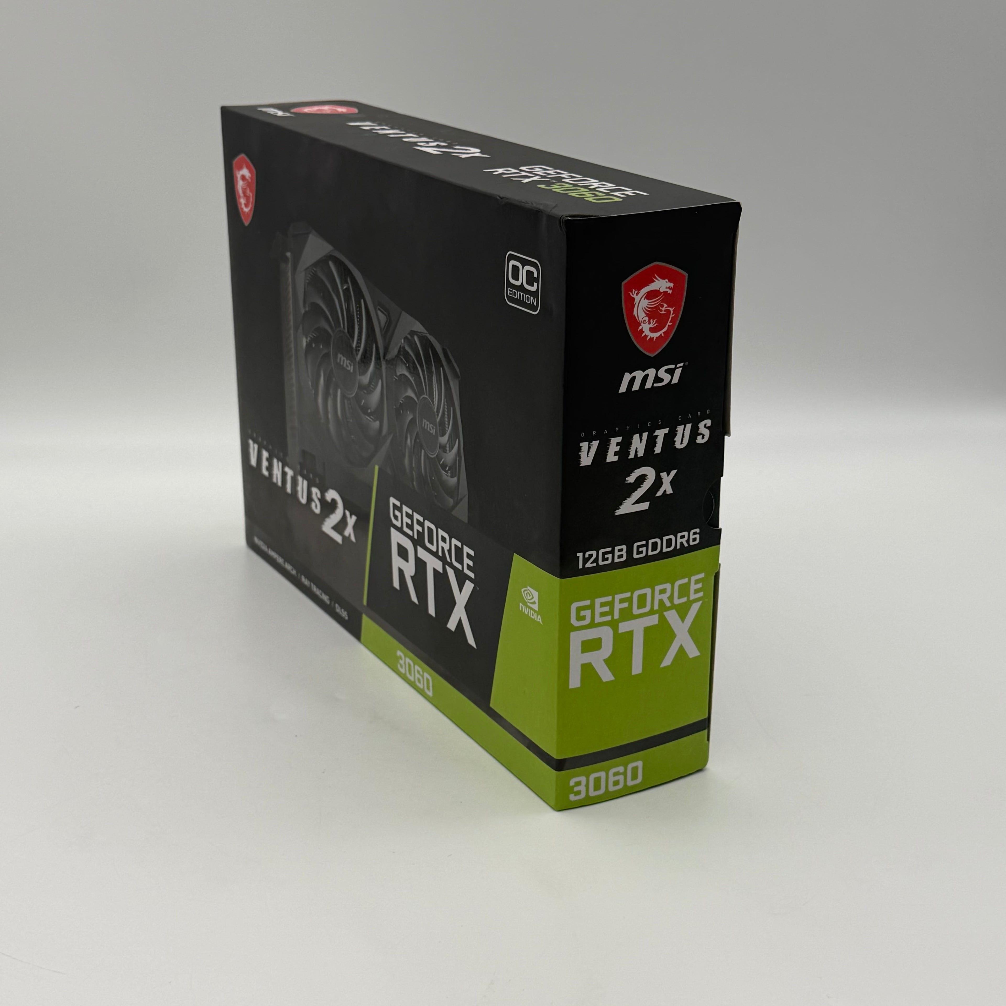 MSI NVIDIA GeForce RTX 3060 Ventus 2x 12GB OC Edition GDDR6 Graphic Card