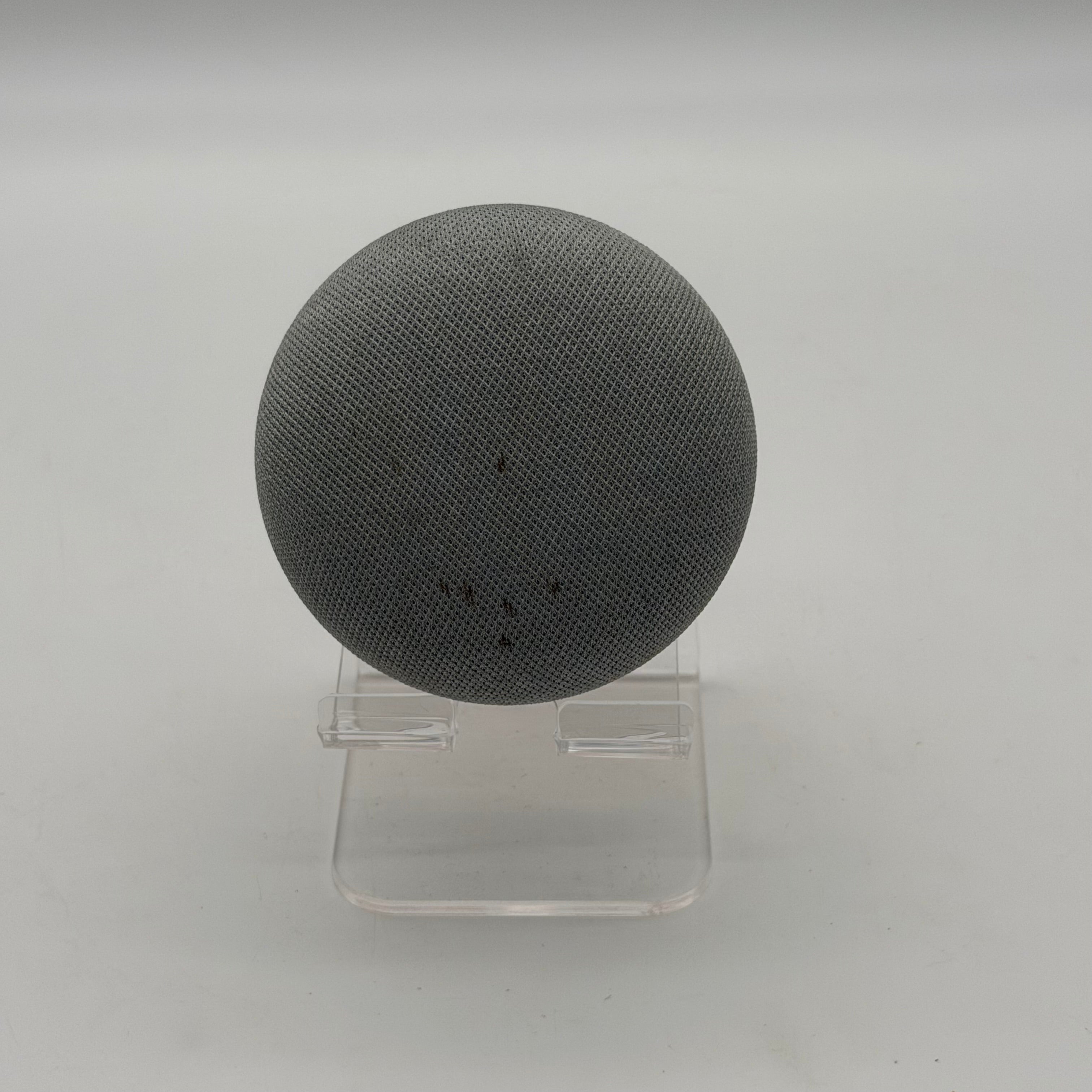 Google Home Mini Smart Speaker Google Assistant Chalk HOA Box AC Adapter Tested