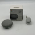 Google Home Mini Smart Speaker Google Assistant Chalk HOA Box AC Adapter Tested