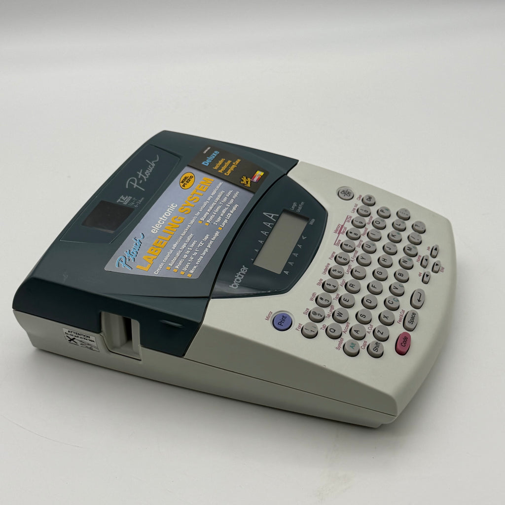 Brother P-Touch PT-2210 / PT-2200 Deluxe Label Maker with tape - Tested